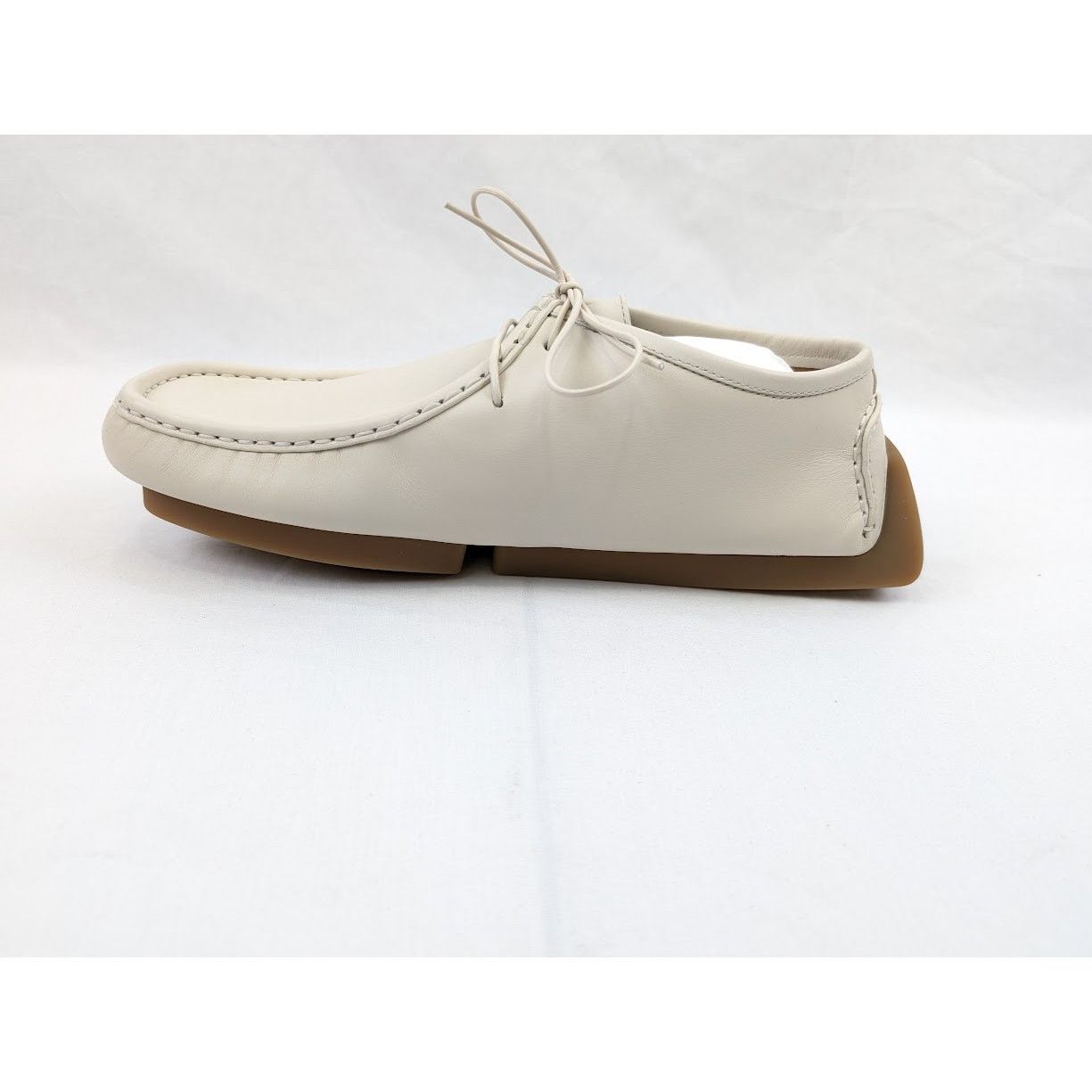Bottega Veneta o1rshd1 Calf Pelle Scarpa Chester Shoes in Cream Size US 9 / EU 42 - 10 Thumbnail