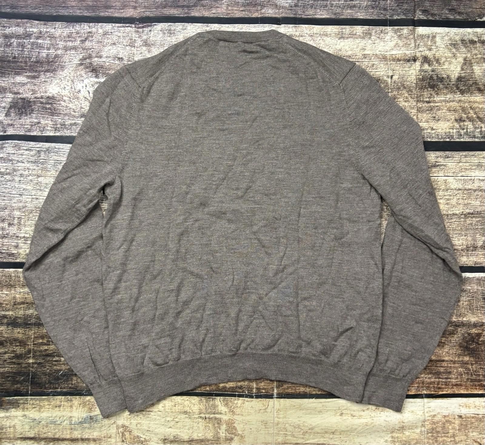 Bloomingdale's The Mens Store Bloomingdales Sweater Mens Medium Merino Wool Size US M / EU 48-50 / 2 - 3 Thumbnail