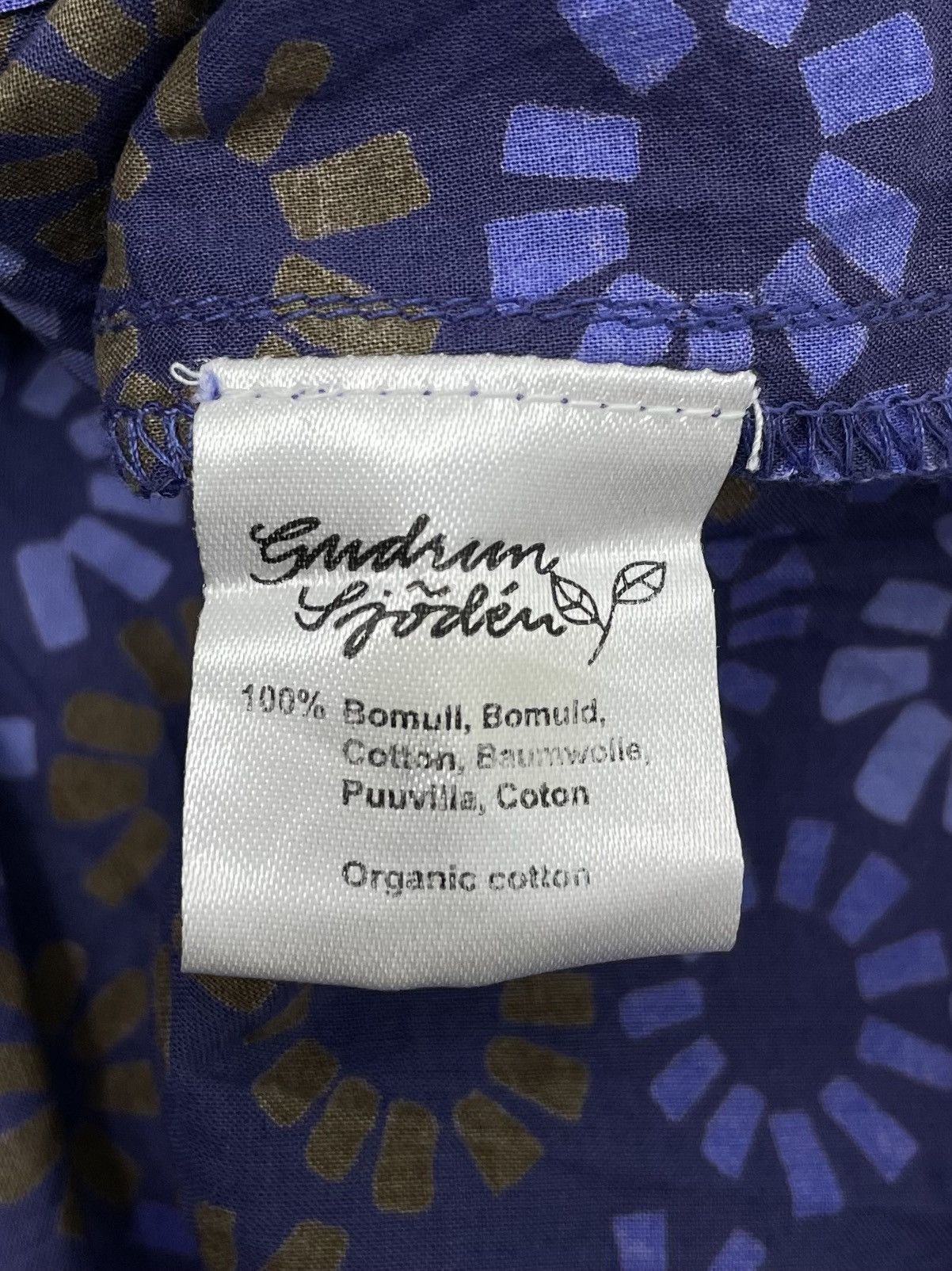Gudrun Sjoden Gudrun Sjoden Organic Cotton Pocket Tunic Lagenlook Boho Size S / US 4 / IT 40 - 9 Thumbnail