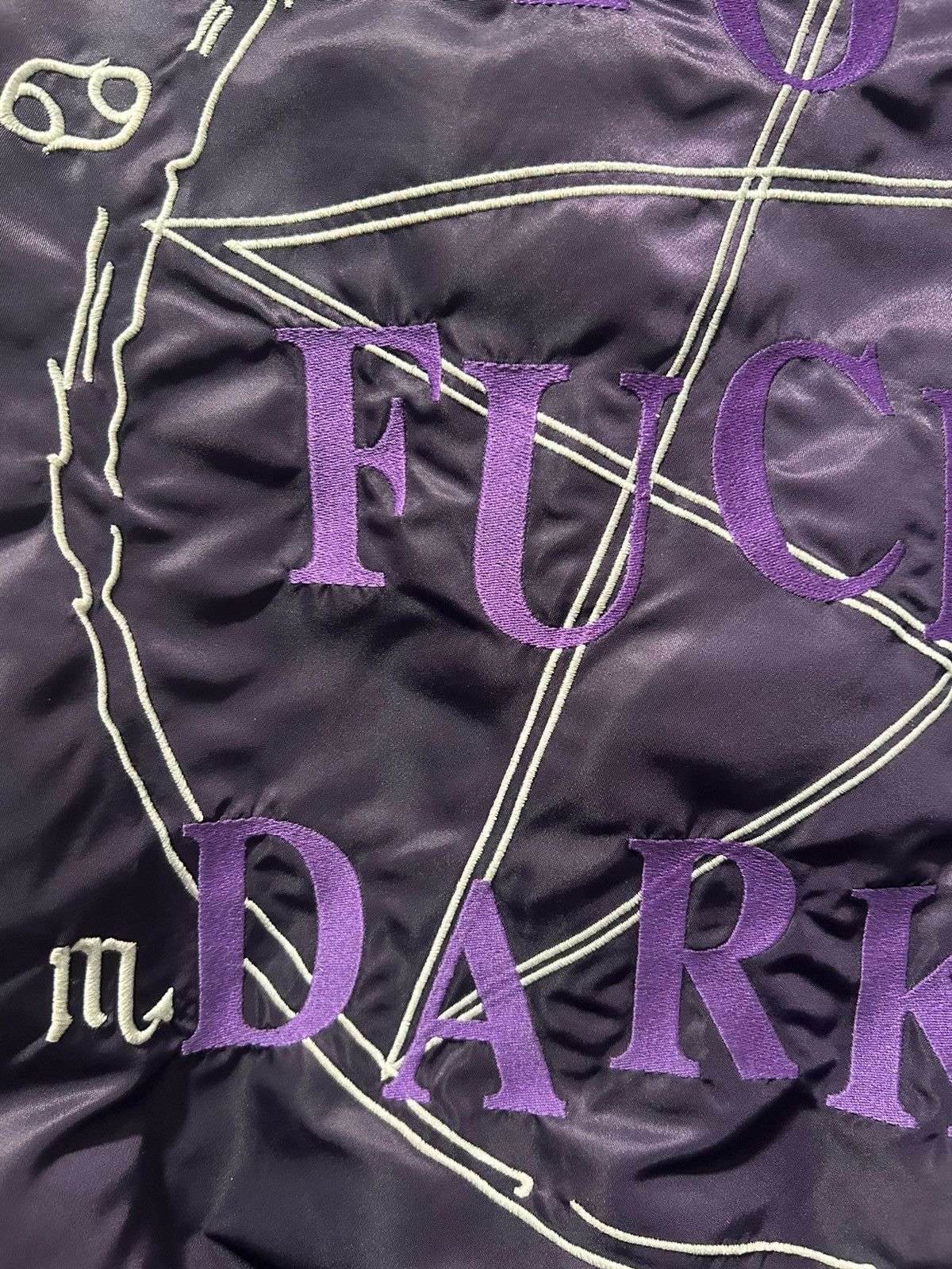 Vetements Vetements Total Fucking Darkness TFD bomber jacket Size US S / EU 44-46 / 1 - 14 Thumbnail