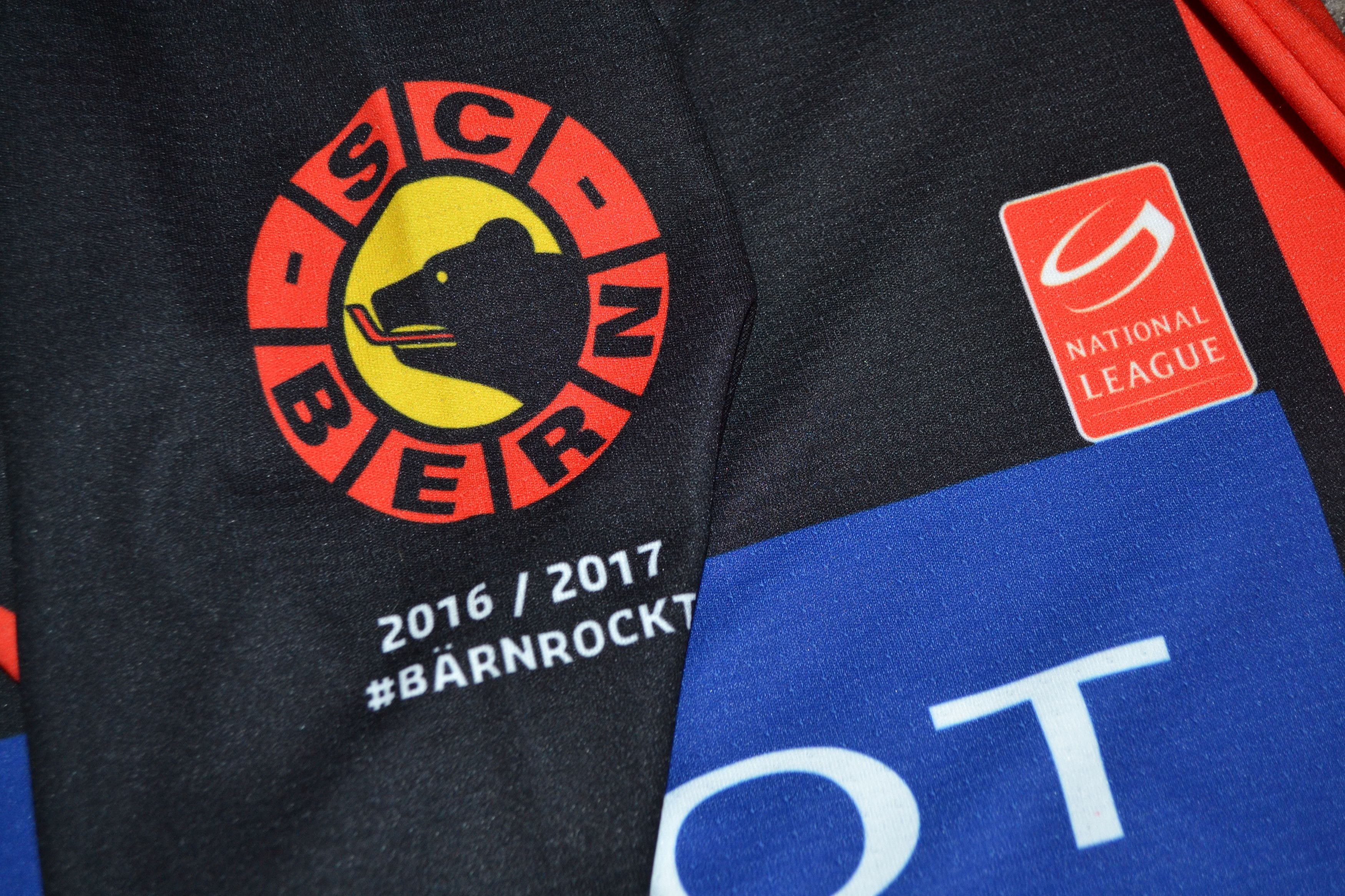 Other SC Bern Switzerland Match Worn Hockey Jersey Signed Maillot Size US L / EU 52-54 / 3 - 5 Thumbnail