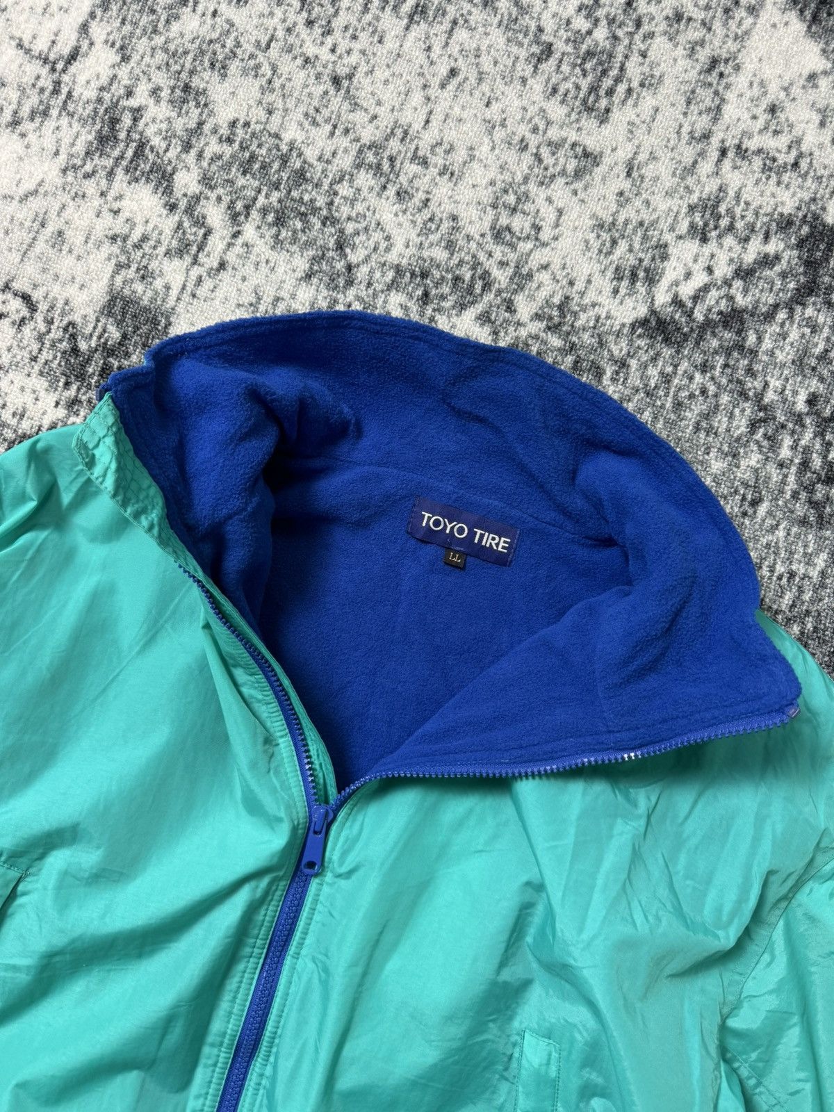 Japanese Brand × Vintage Vintage Toyo Tire Nylon Bomber Racing Winter Tranpath 90s Size US M / EU 48-50 / 2 - 4 Thumbnail