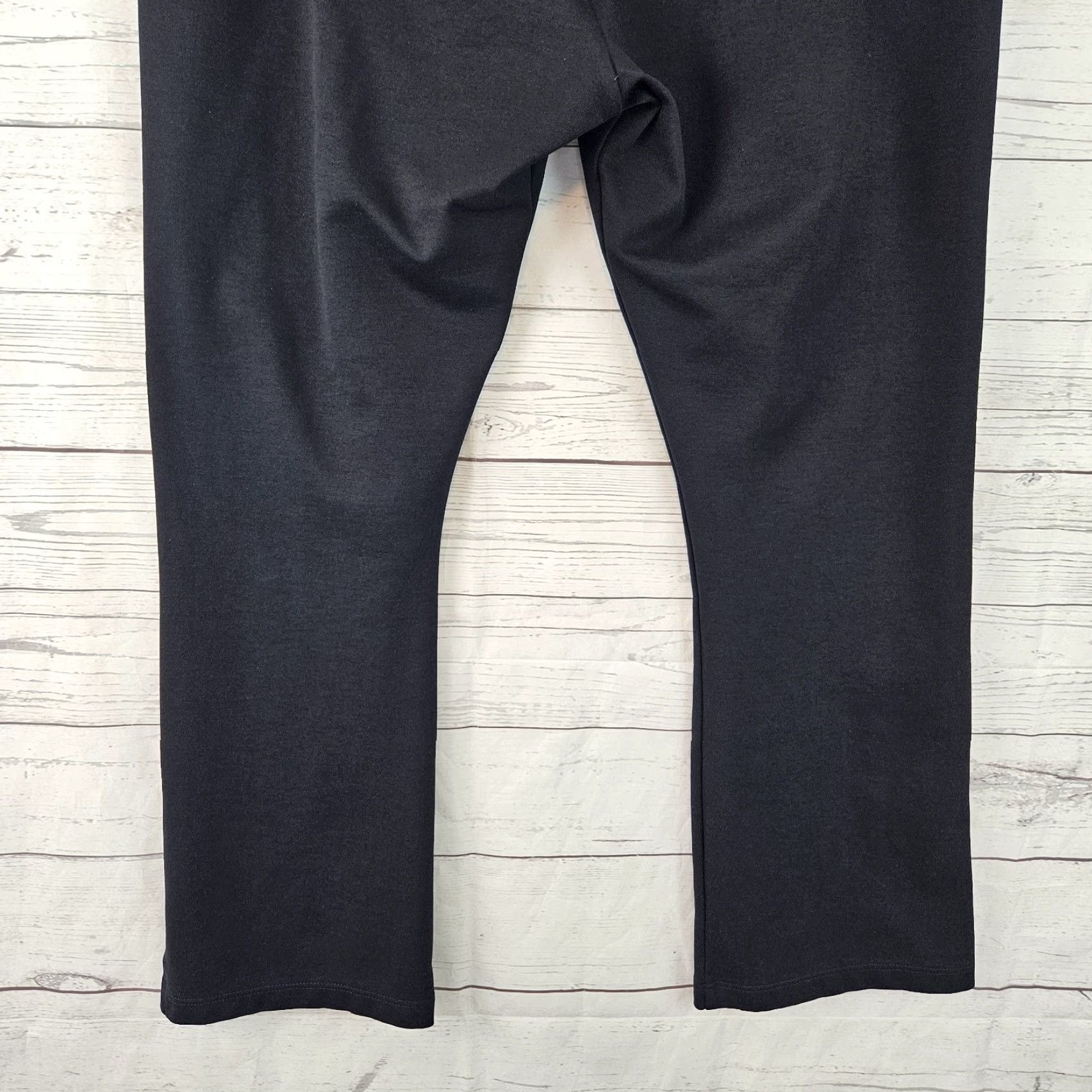 Vintage American Giant Womens Cropped Pants Sz 16 Black High Rise Pull On Size 38" / US 16 / IT 52 - 5 Thumbnail