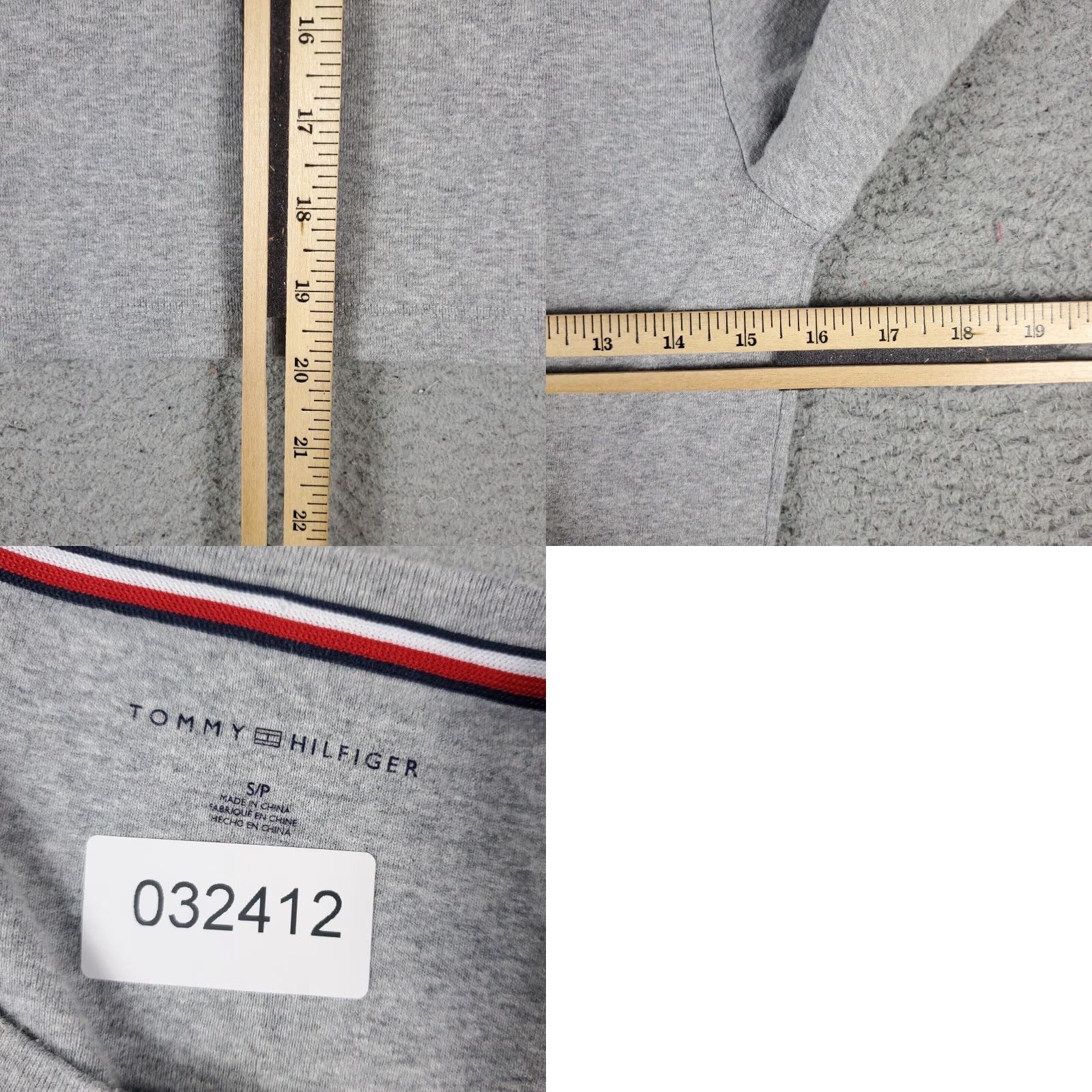 Tommy Hilfiger Tommy Hilfiger Shirt Womens Small Gray Casual Pullover Long Sleeve Ladies Size S / US 4 / IT 40 - 8 Thumbnail