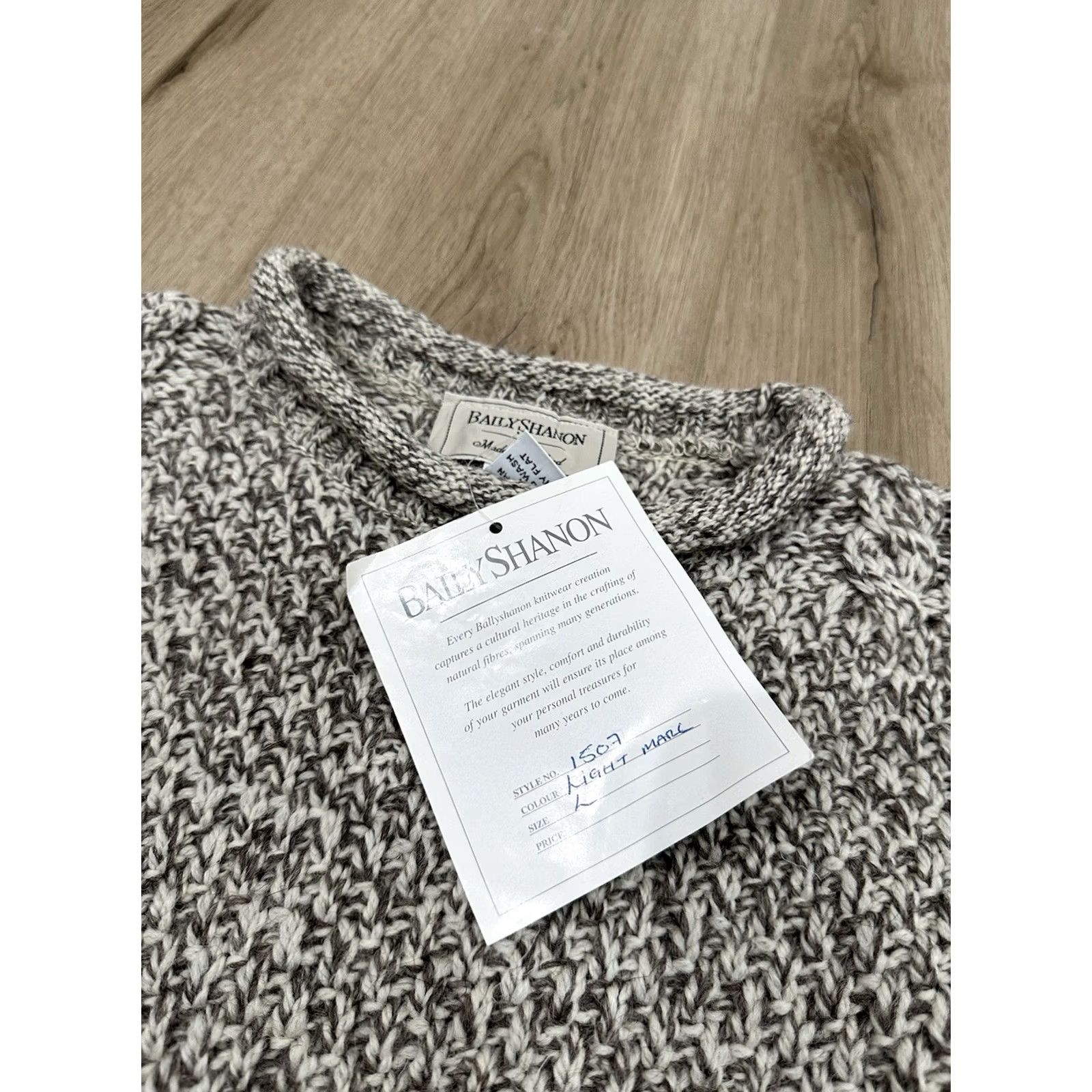 Bally NWT Bally Shanon Sweater L 100% Wool Fisherman Cable Knit Warm Chunky Unisex Size L / US 10 / IT 46 - 5 Thumbnail