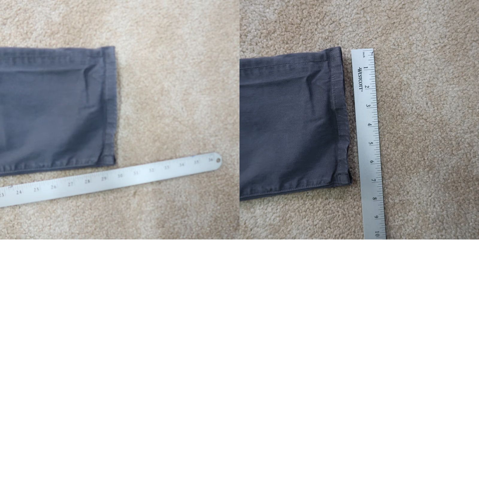 Flint And Tinder Flint And Tinder Chino Pants Blue Straight Leg 31x30 Mens Regular 5-Pocket Cotton Spandex Size US 31 - 9 Thumbnail