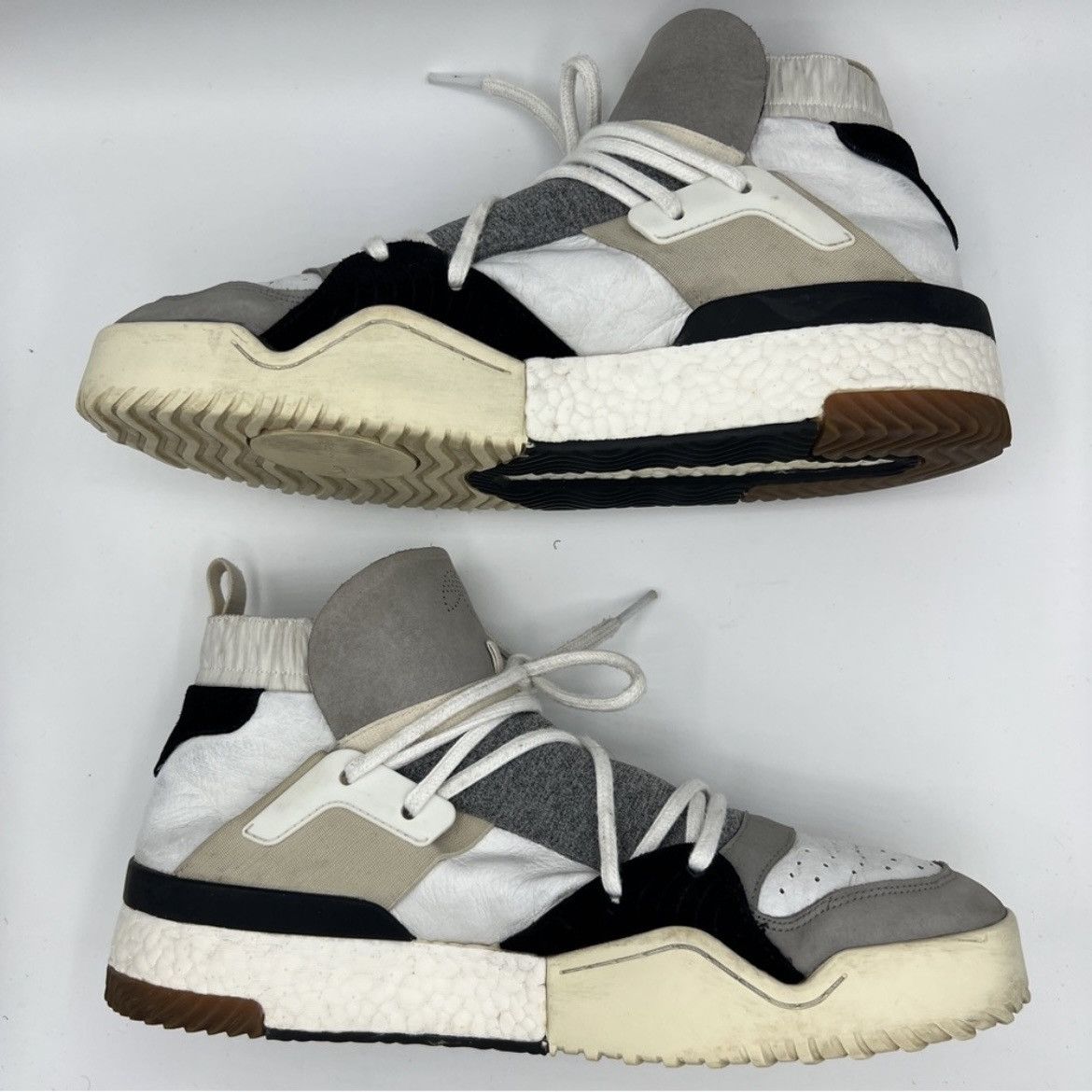 Adidas × Alexander Wang ADIDAS x Alexander WANG x AW BBALL x BOOST Sneakers / Shoes Size US 12.5 / EU 45-46 - 3 Thumbnail