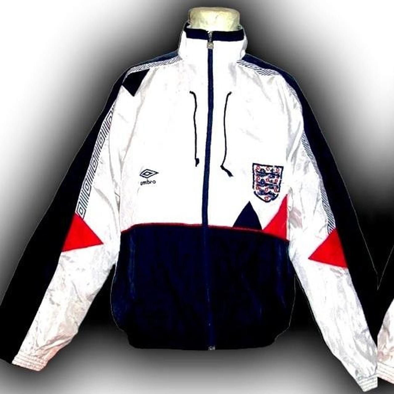 Umbro England 1990 1991 1992 Home Shirt Jersey Size US XL / EU 56 / 4 - 1 Thumbnail