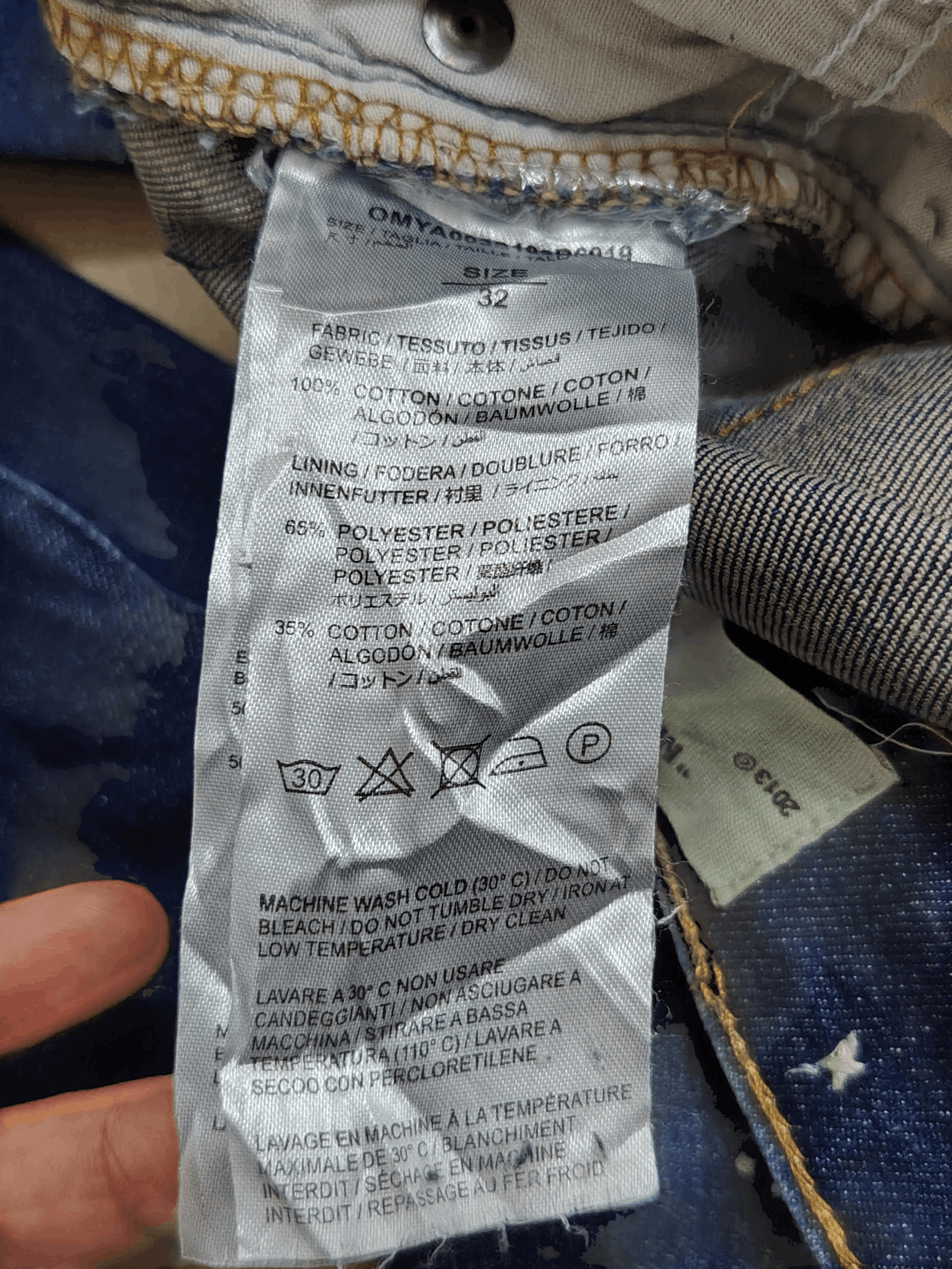 Off-White Off-White Distressed Jeans Size US 34 / EU 50 - 12 Thumbnail