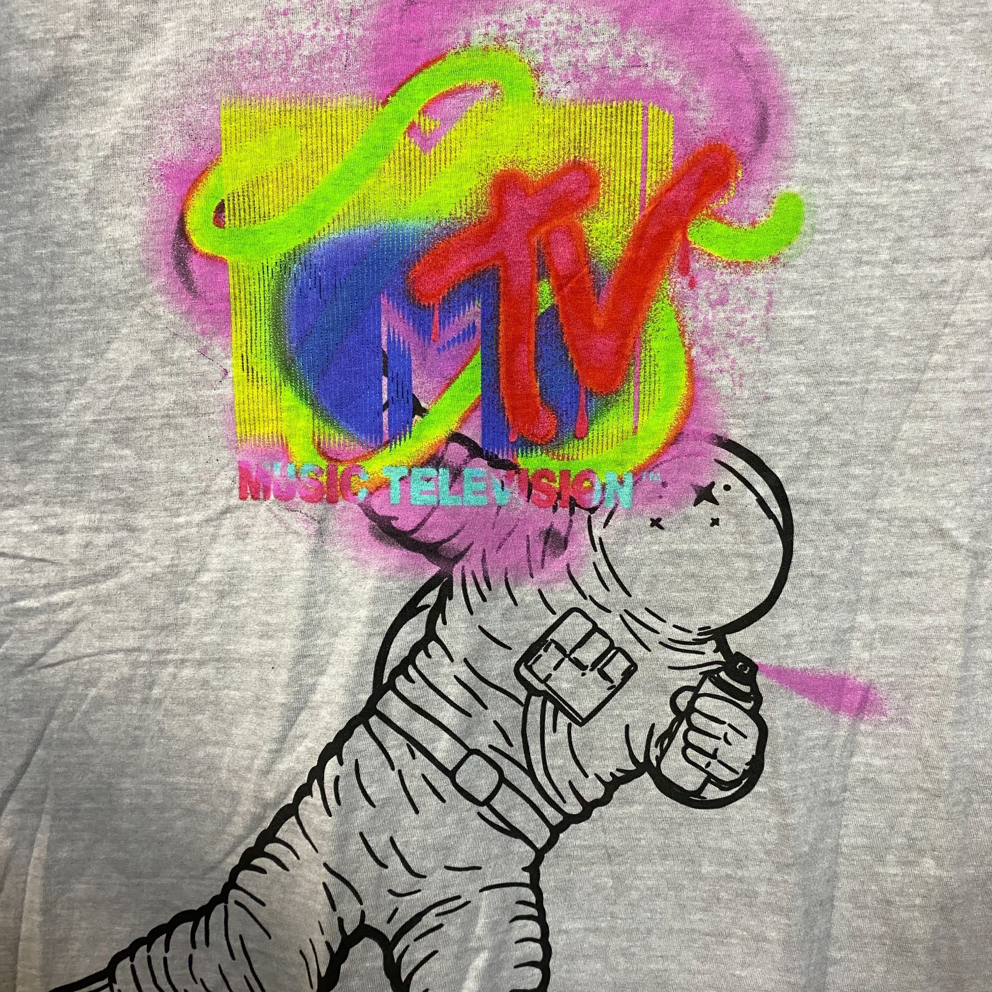 Mtv MTV Astronaut Moon Man Trophy Poster T-Shirt Large Size US L / EU 52-54 / 3 - 2 Thumbnail