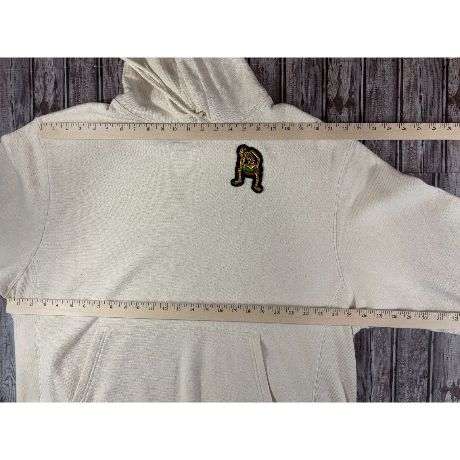 Rowing Blazers Rowing Blazers Skeleton Patch Hoodie Sweatshirt sz 2XL color Size US XXL / EU 58 / 5 - 4 Thumbnail