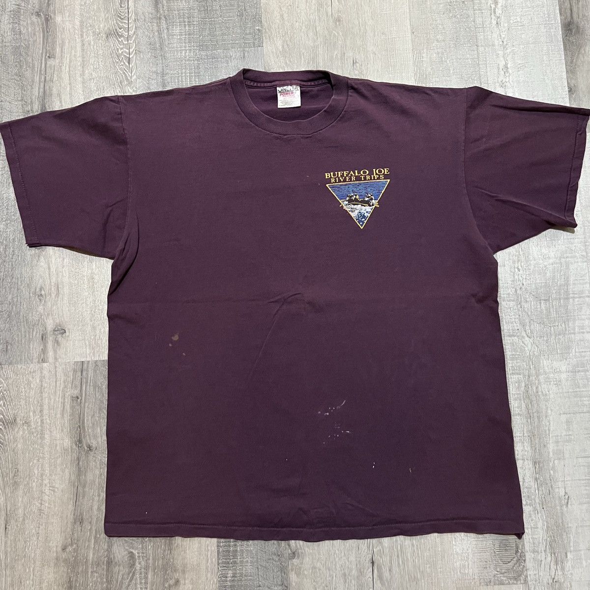Vintage VTG Work Sucks I'm Going To The River 90s River Rafting Tee Size US XL / EU 56 / 4 - 2 Thumbnail