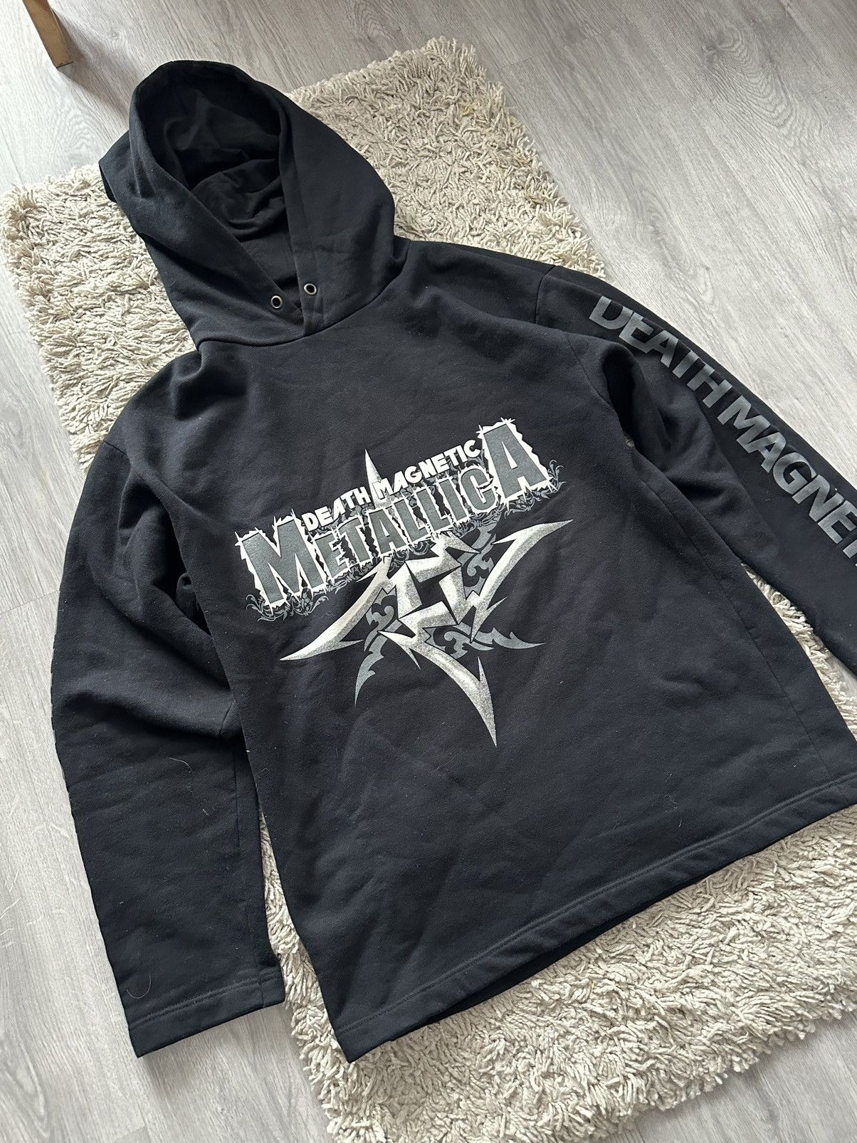 Band Tees Metallica Death Magnetic Y2K Band Tee Hoodie Size US L / EU 52-54 / 3 - 2 Thumbnail