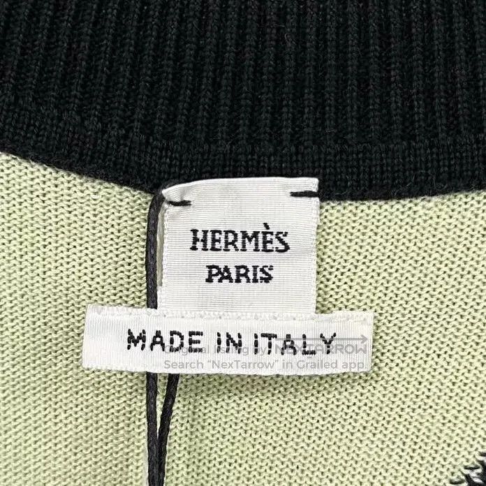 Hermes Hermes Color-block polka dot cashmere cardigan Size XS / US 0-2 / IT 36-38 - 6 Thumbnail