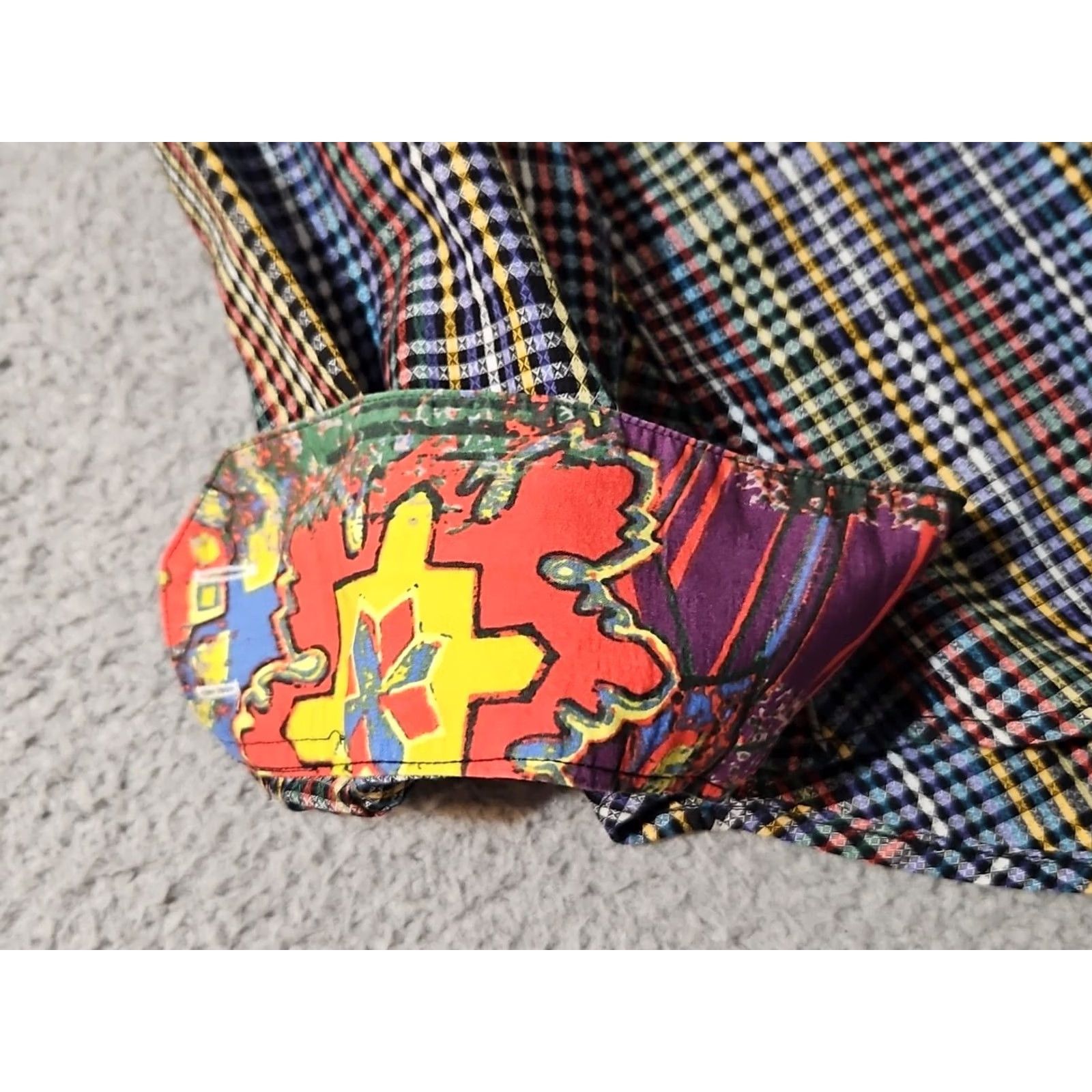Robert Graham Robert Graham Shirt Men's M Multicolor Plaid Button-Down Long Sleeve Size US M / EU 48-50 / 2 - 4 Thumbnail