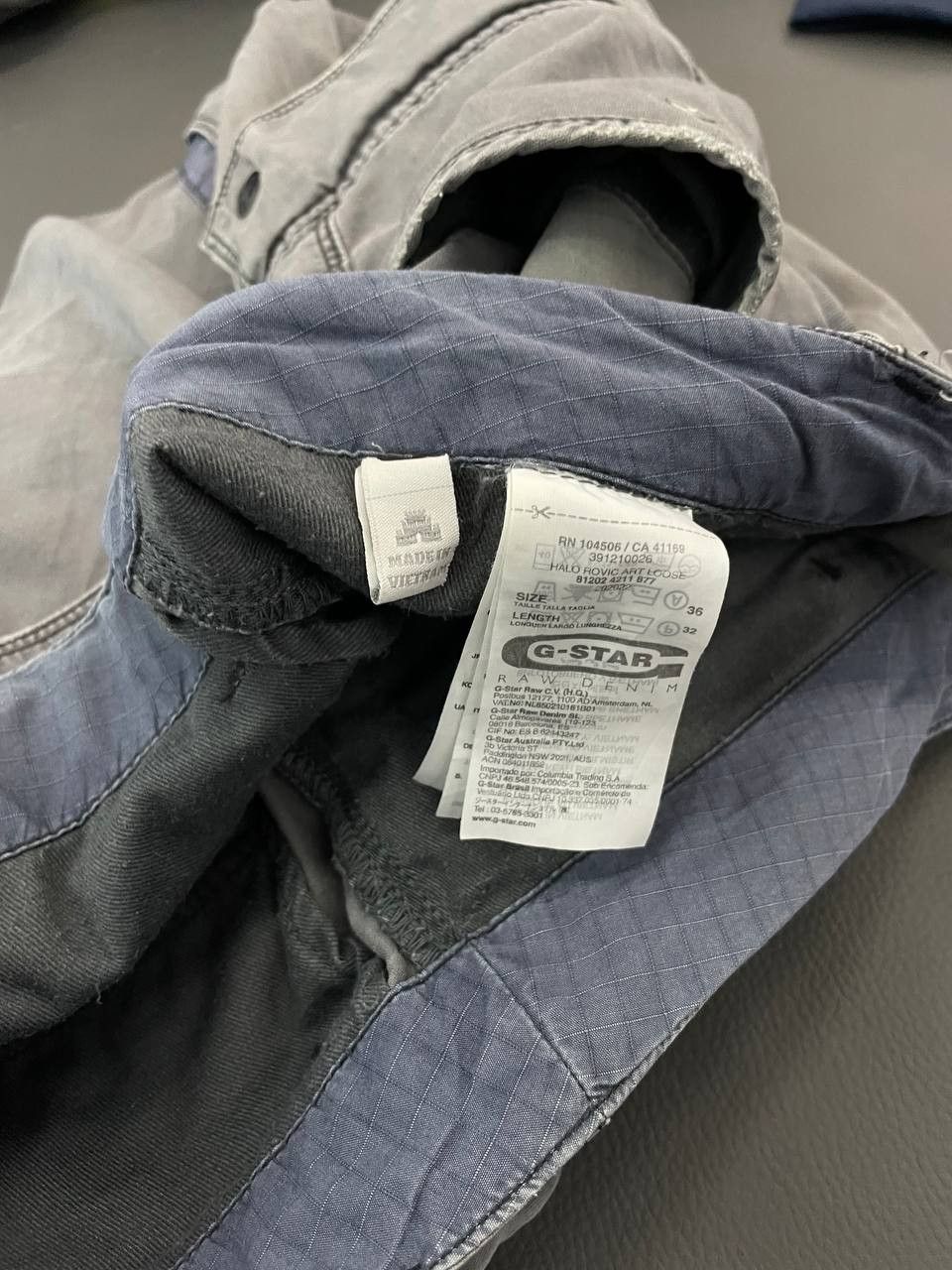 G-Star × Vintage Vintage G Star Raw cargo pants multi pocket Size US 33 - 7 Thumbnail
