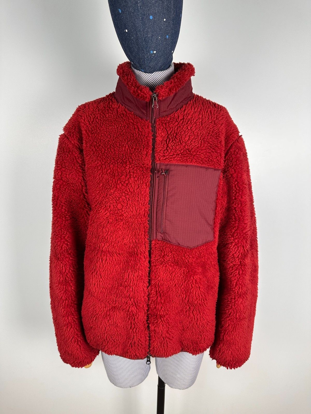 Uniqlo UniQlo Windproof Deep Fleece Jacket Womens Red Size S Size S / US 4 / IT 40 - 1 Thumbnail