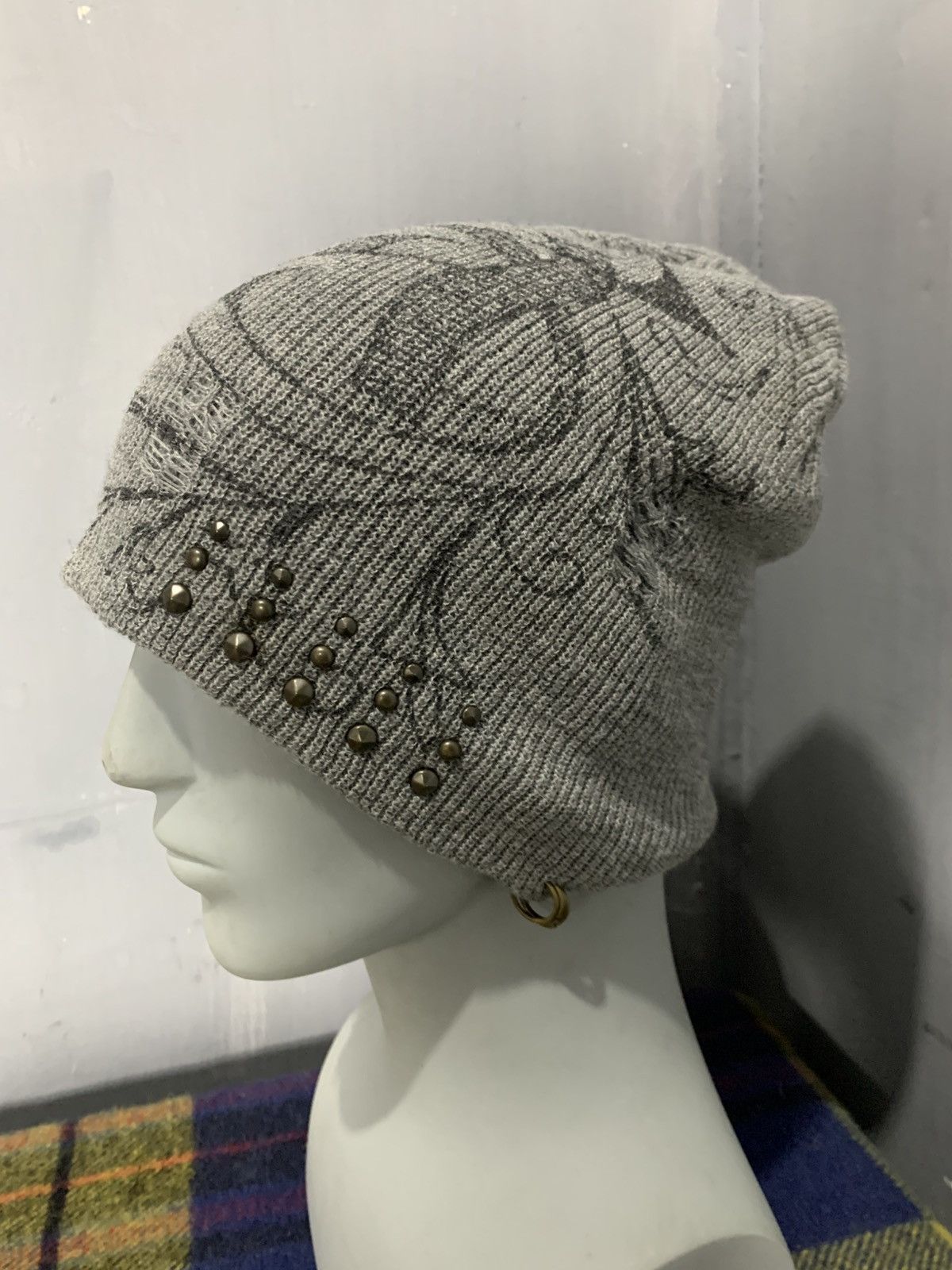 Japanese Brand Japanese punk bondage style beanie hats rare Size ONE SIZE - 2 Thumbnail