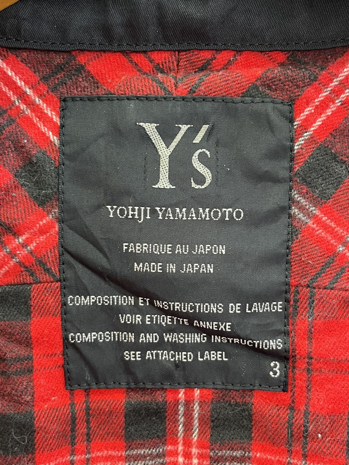 Yohji Yamamoto Yohji Yamamoto Y's Jacket Size US S / EU 44-46 / 1 - 8 Thumbnail
