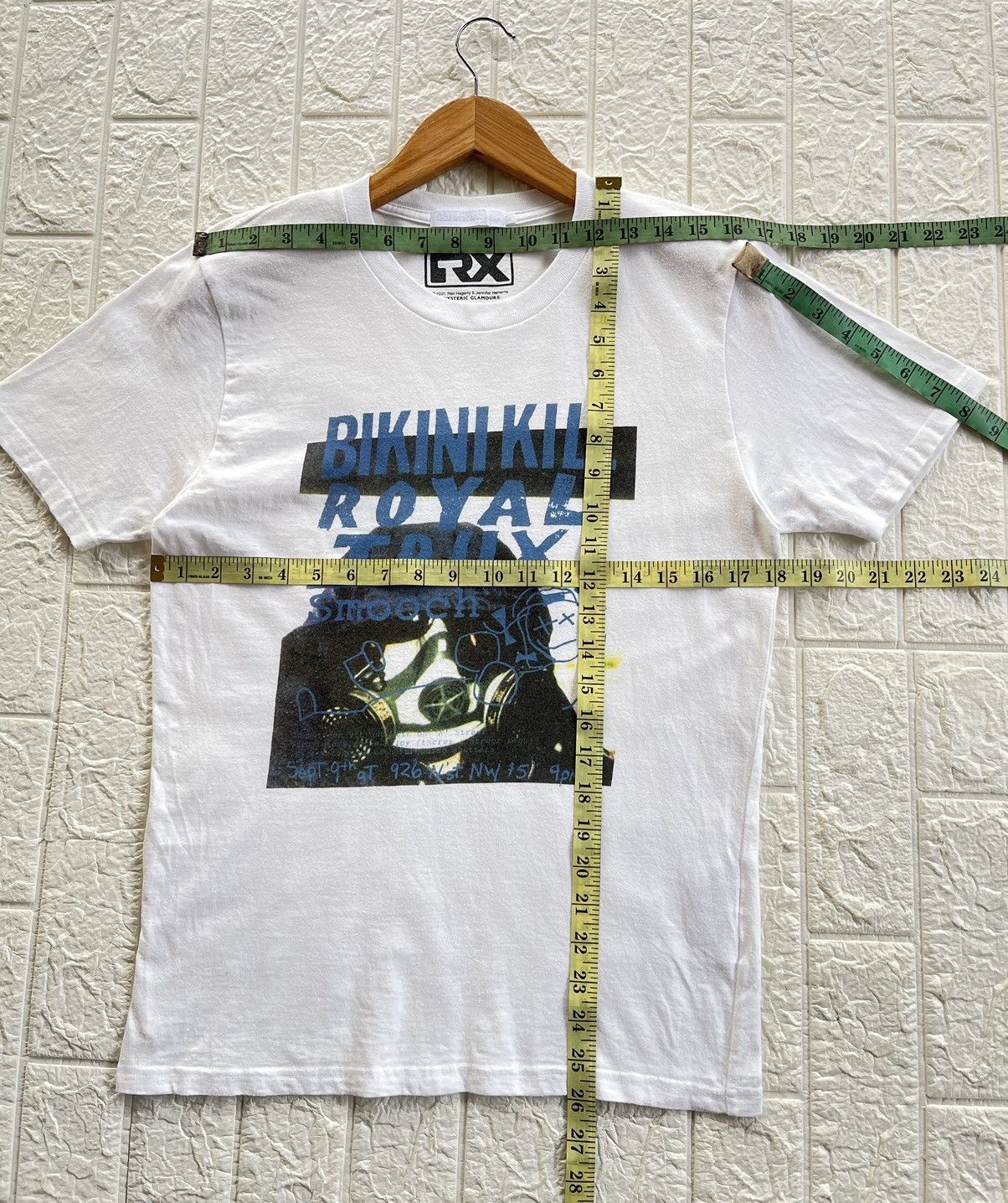 Hysteric Glamour × Mastermind Japan Hysteric Glamour x Band Bikini Kill RX Graphic Tee Size US S / EU 44-46 / 1 - 10 Thumbnail