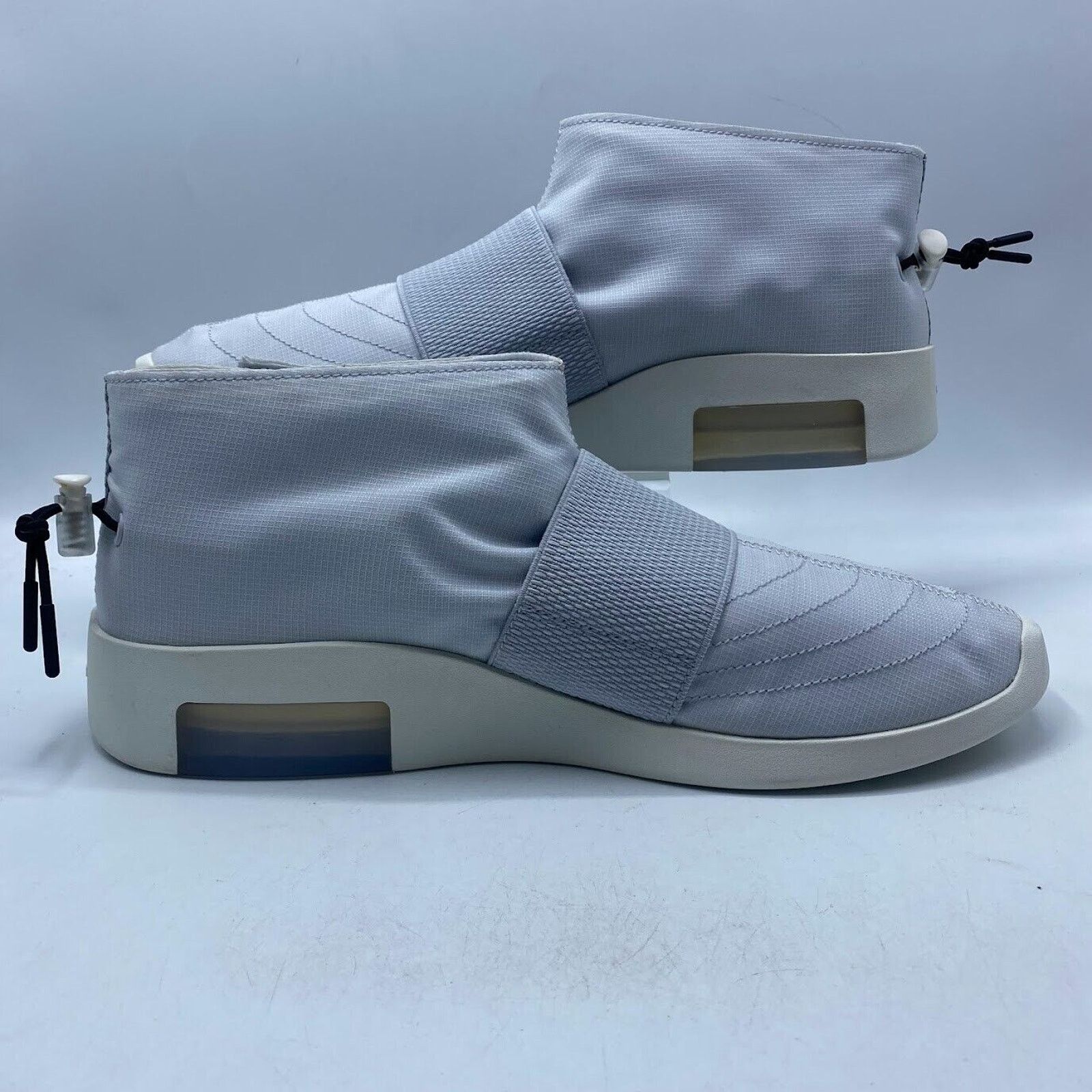 Nike NEW Nike Air / Fear Of God MOC Platinum Black AT8086 001 Size US 12 / EU 45 - 3 Thumbnail