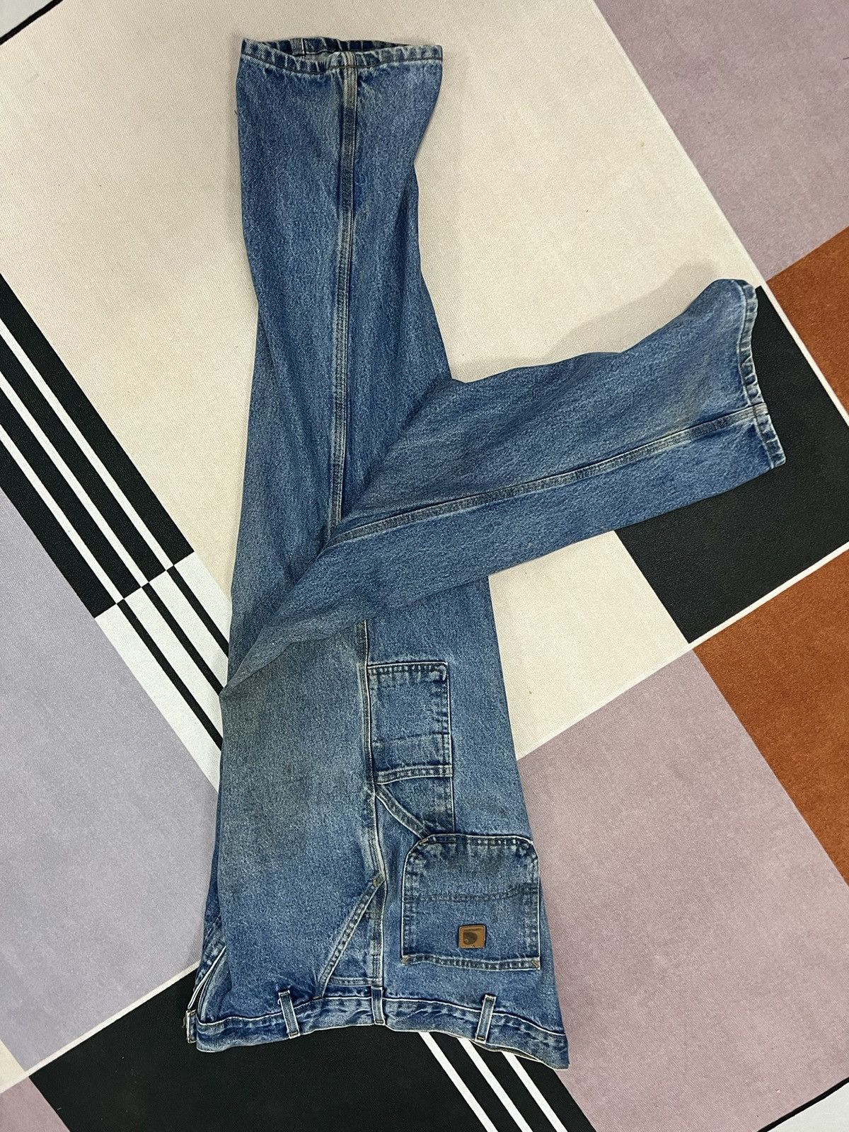 Carhartt × Vintage Carhartt - Dungaree Fit denim Size US 36 / EU 52 - 4 Thumbnail