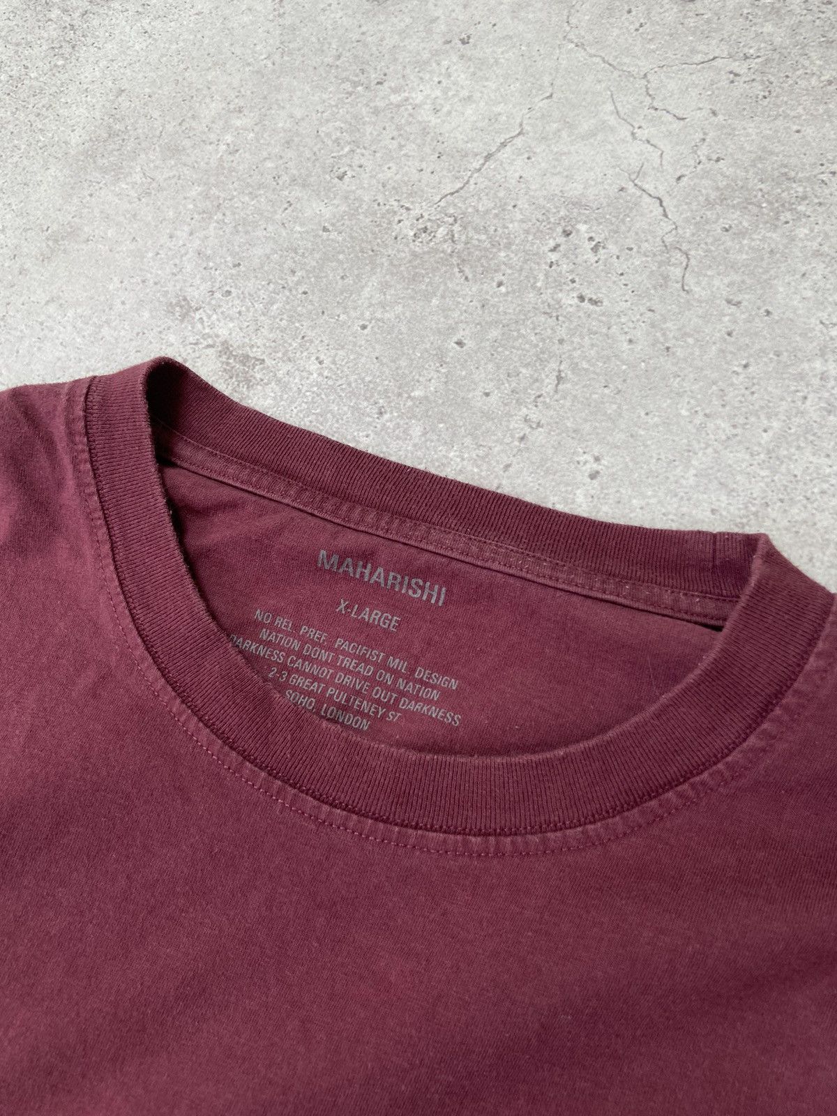 Japanese Brand Rare Long-Sleeve Maharishi Japan Style. Big Logo. Size US XL / EU 56 / 4 - 3 Thumbnail
