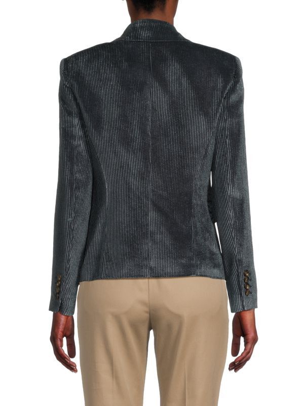 Brunello Cucinelli o1y0725 Blazer in Dark Gray Size S / US 4 / IT 40 - 2 Thumbnail