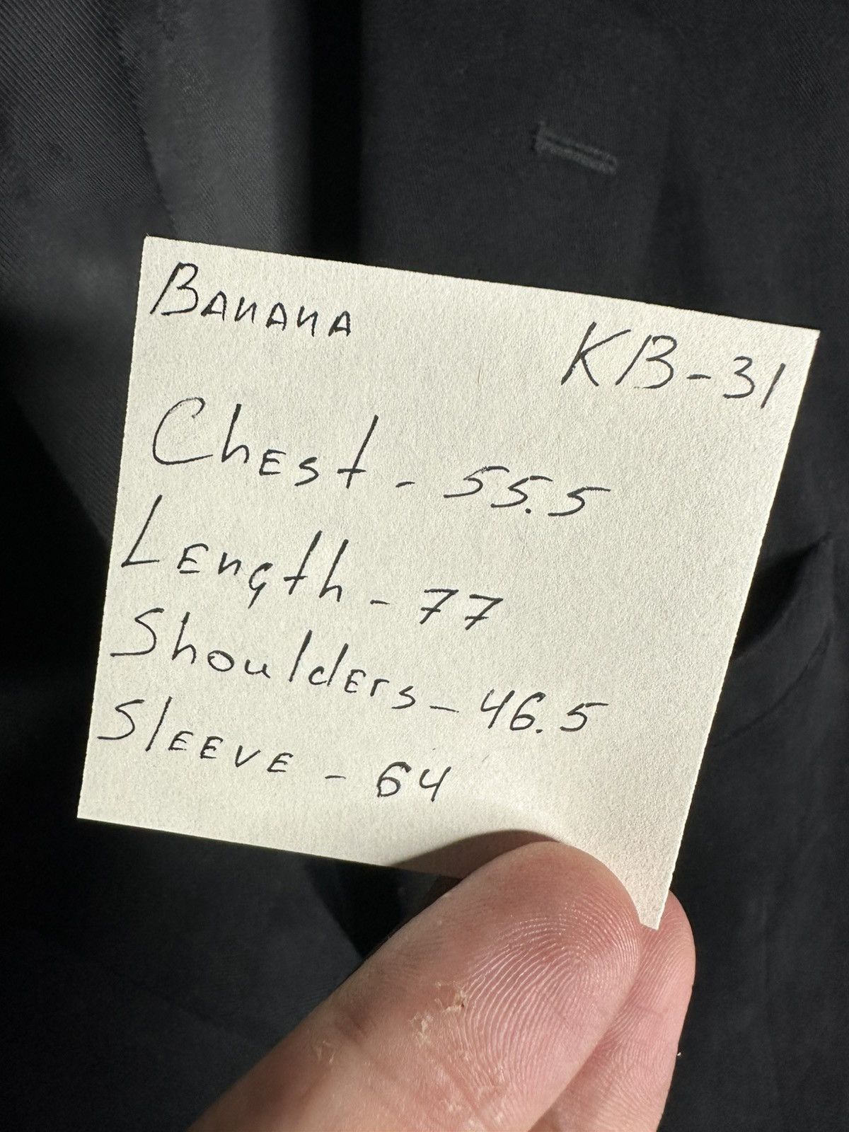 Banana Republic Banana Republic Tailored Blazer Jacket Single Breasted 42R Size 42R - 7 Thumbnail