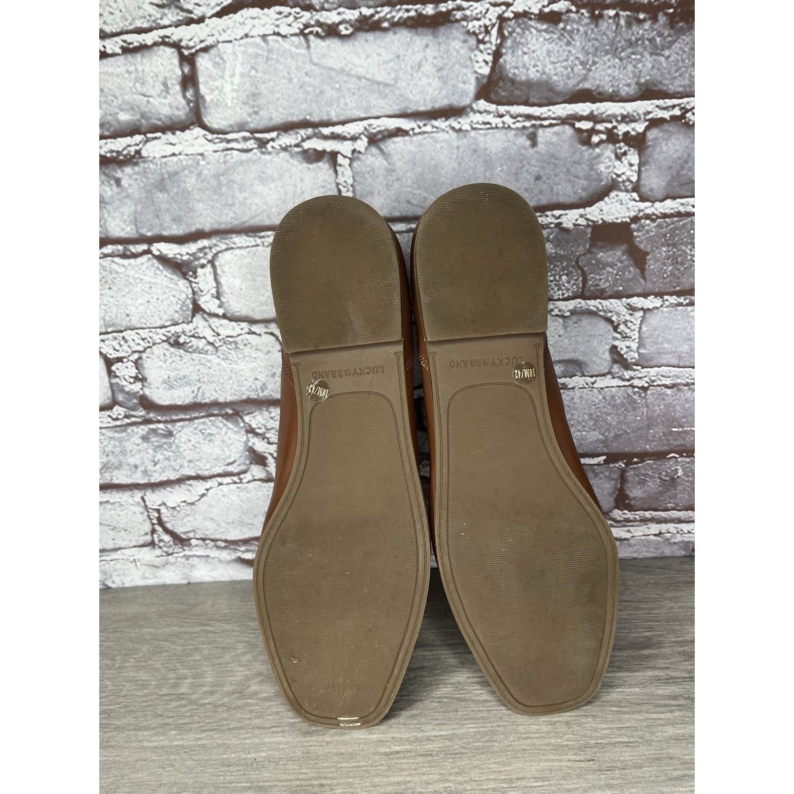 Lucky Brand Lucky Brand Canyen Loafer Brown Leather Slip On Almond Toe S Size US 10 / IT 40 - 19 Thumbnail