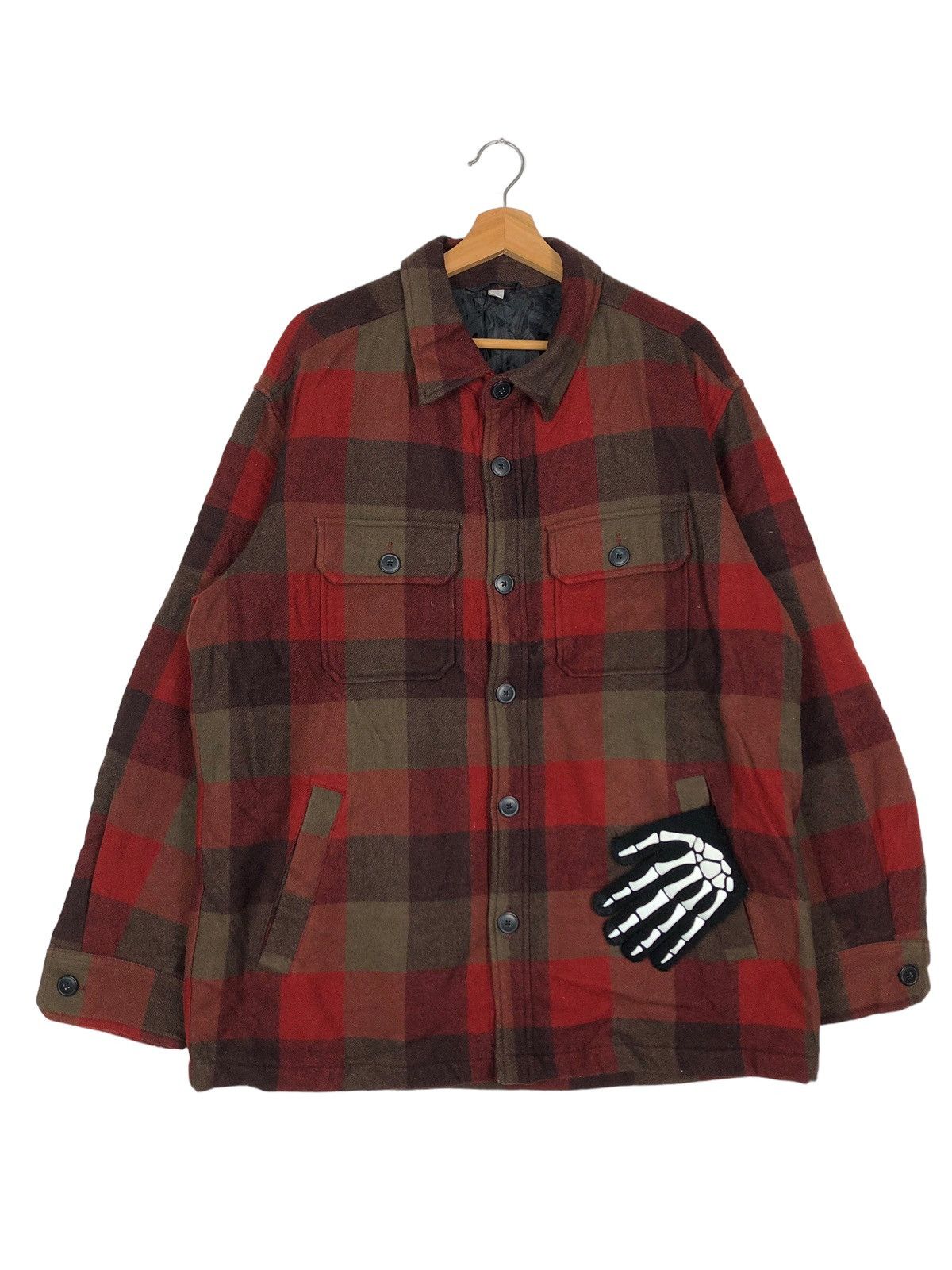 Flannel 🔥90’s Vintage Flannel Jacket Tartan Design Uniqlo Japan Size US XL / EU 56 / 4 - 1 Thumbnail