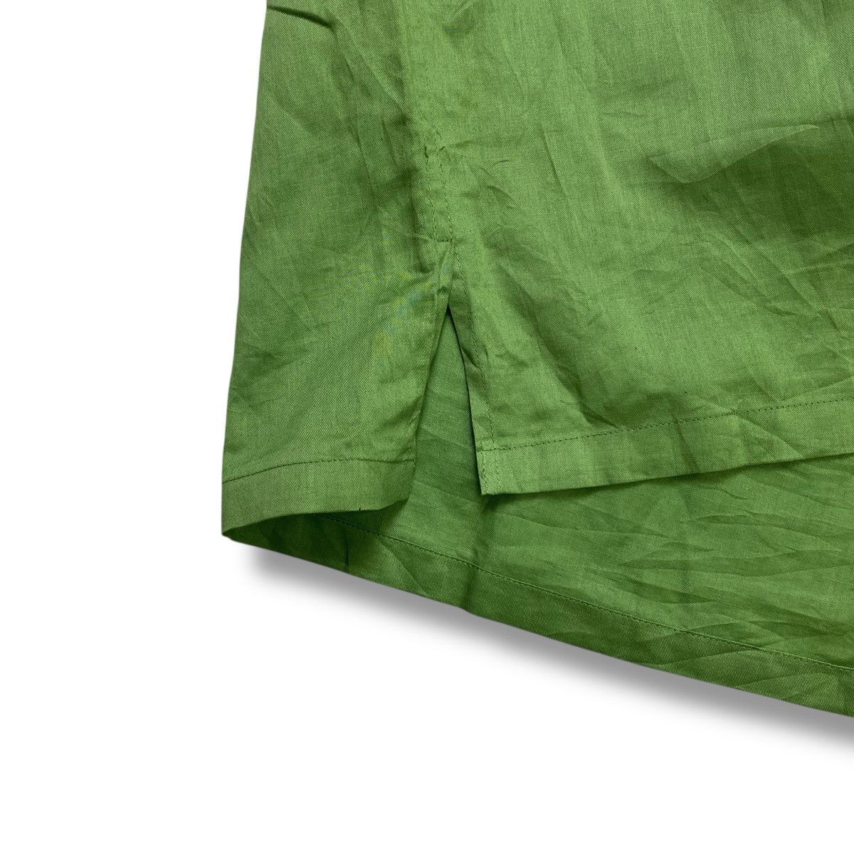 Lancel Lancel Paris logo pocket button shirt green hermes prada Size US L / EU 52-54 / 3 - 8 Thumbnail