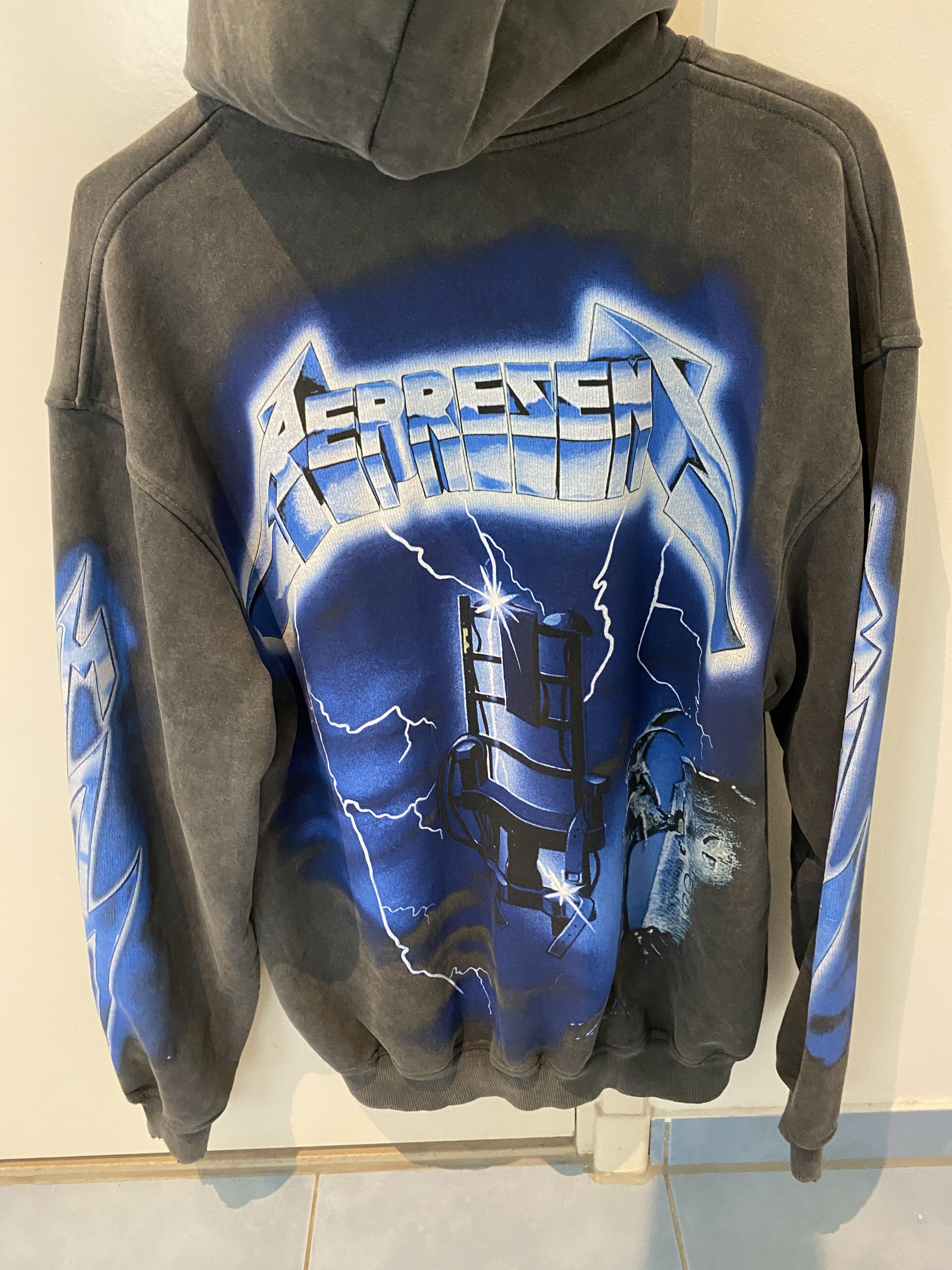 Represent Clo. Represent x Metallica Ride The Lightning Hoodie Size US S / EU 44-46 / 1 - 5 Thumbnail