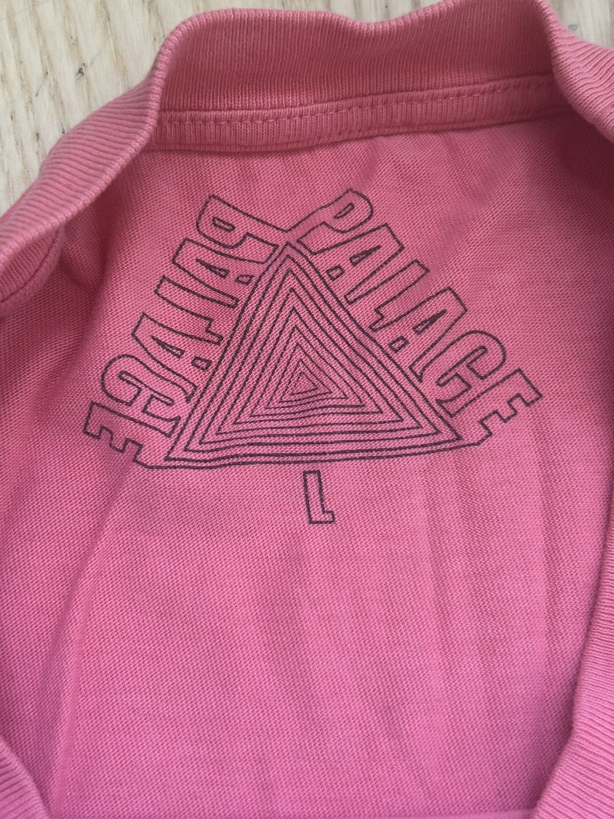 Palace Palace Pink T-shirt (L) Size US L / EU 52-54 / 3 - 2 Thumbnail