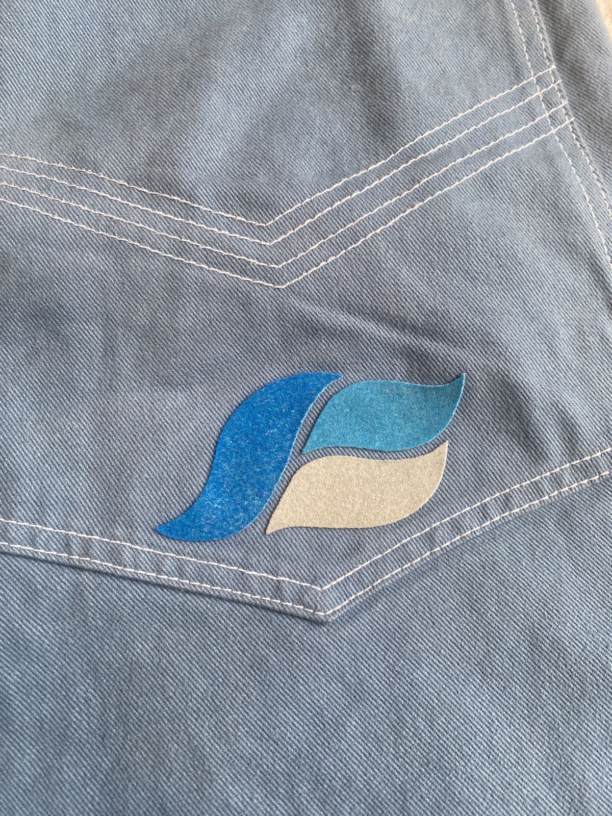 JNCO × Southpole × Vintage Crazy Rare Vintage 90s Kikwear Baggy Wide Leg Rave Jeans Size US 32 / EU 48 - 6 Thumbnail
