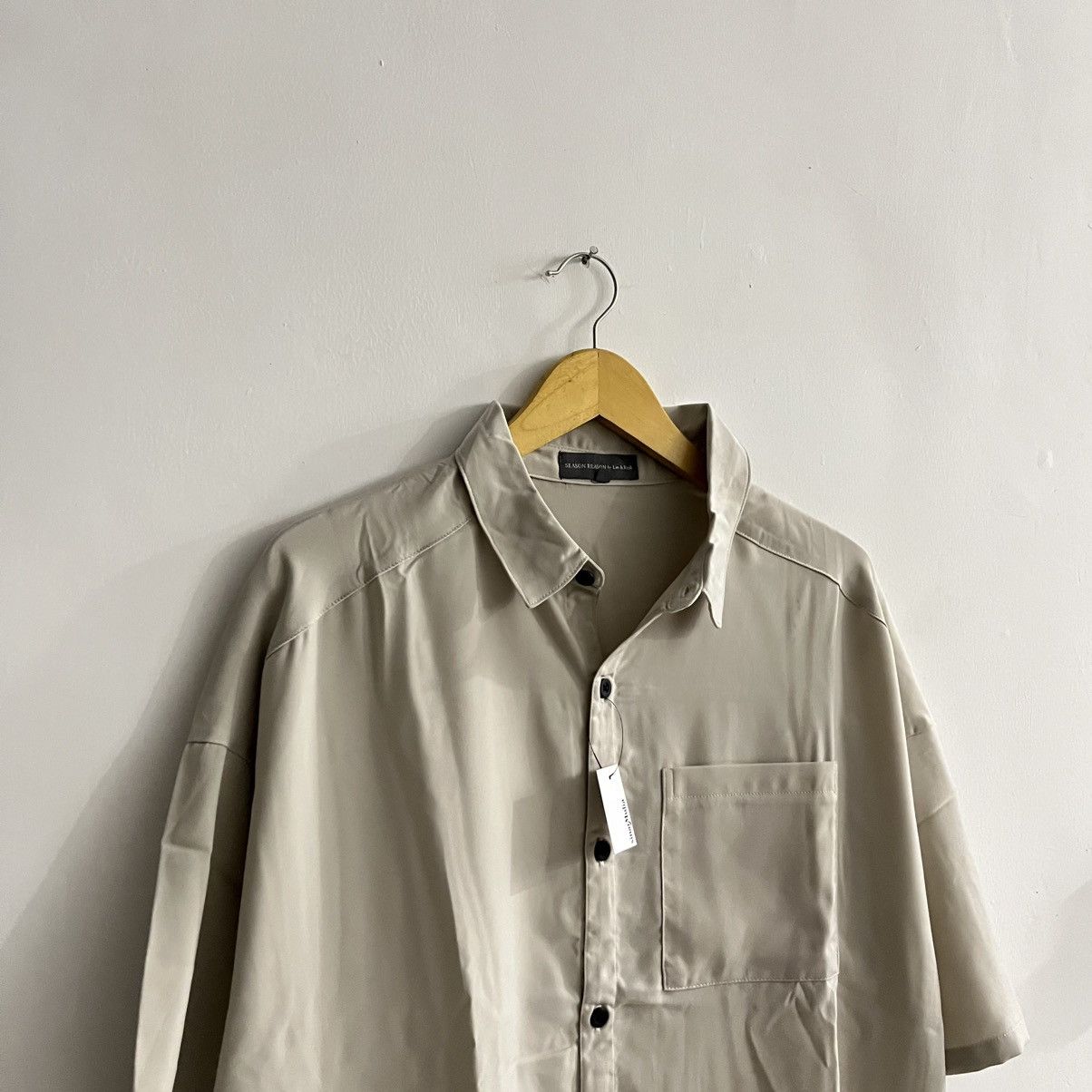 Issey Miyake Season Reason - Basic Short Sleeve Shirt Size US XL / EU 56 / 4 - 3 Thumbnail