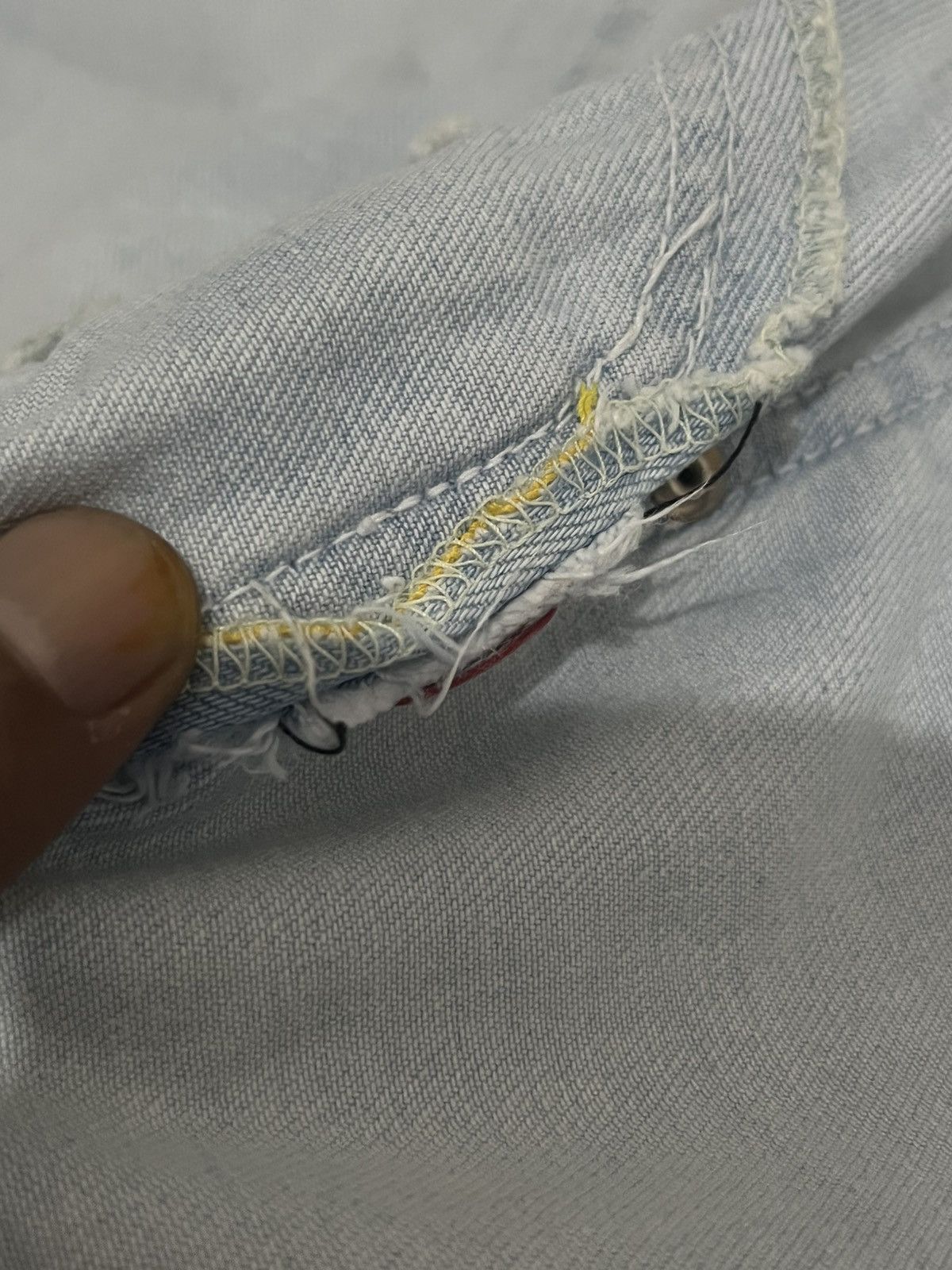Rap Tees Vintage Majah Flavah Baggy Denim Jorts Y2K Skater Style La Size US 32 / EU 48 - 21 Thumbnail