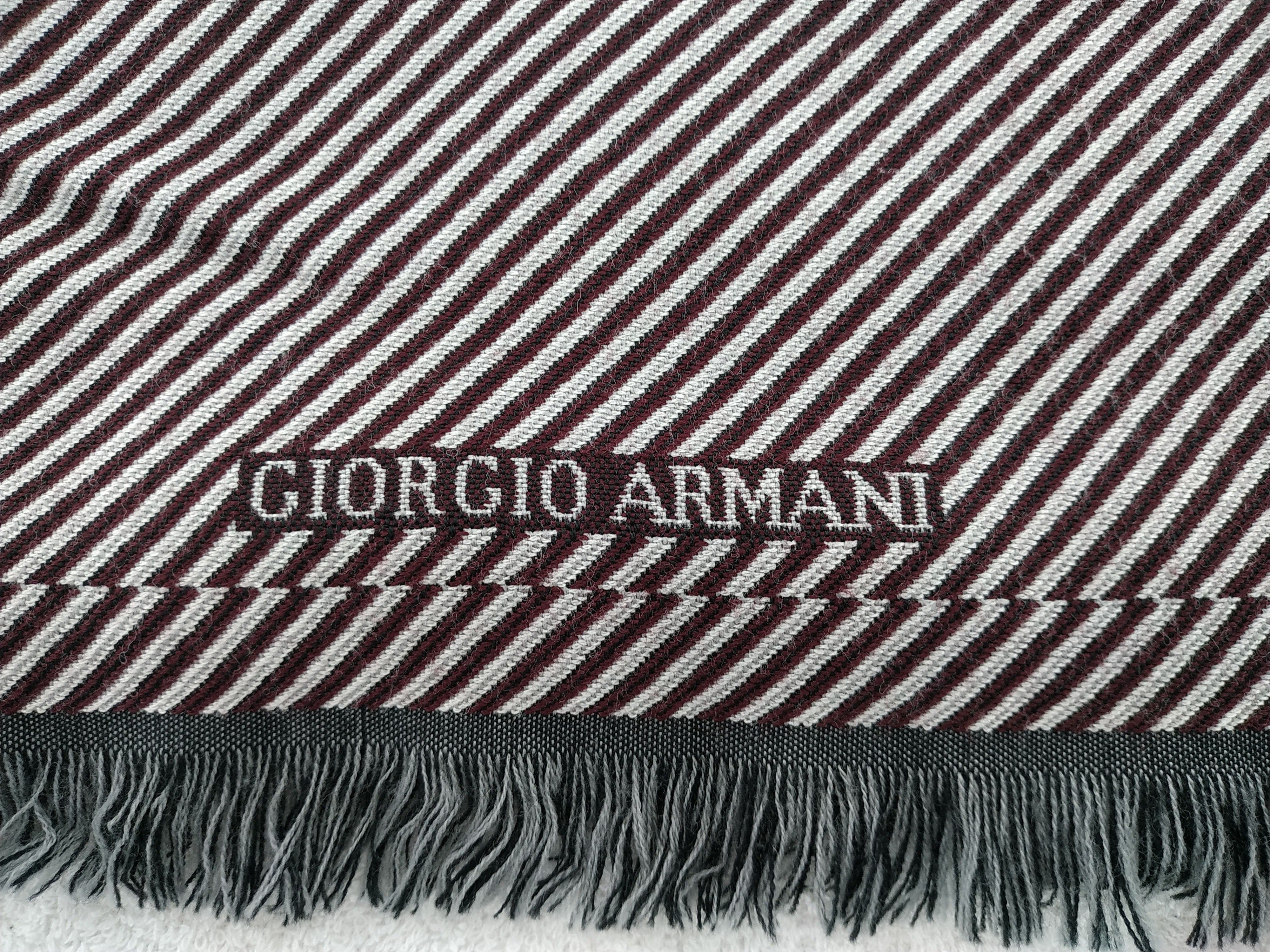 Giorgio Armani × Vintage Giorgio Armani Scarf / Muffler / Neckwear Size ONE SIZE - 2 Thumbnail