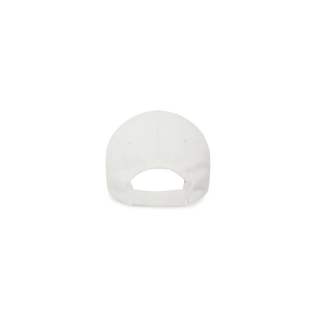 Balenciaga o1mt1gz0824 Size: S / Gaffer Cap in White Size ONE SIZE - 2 Thumbnail