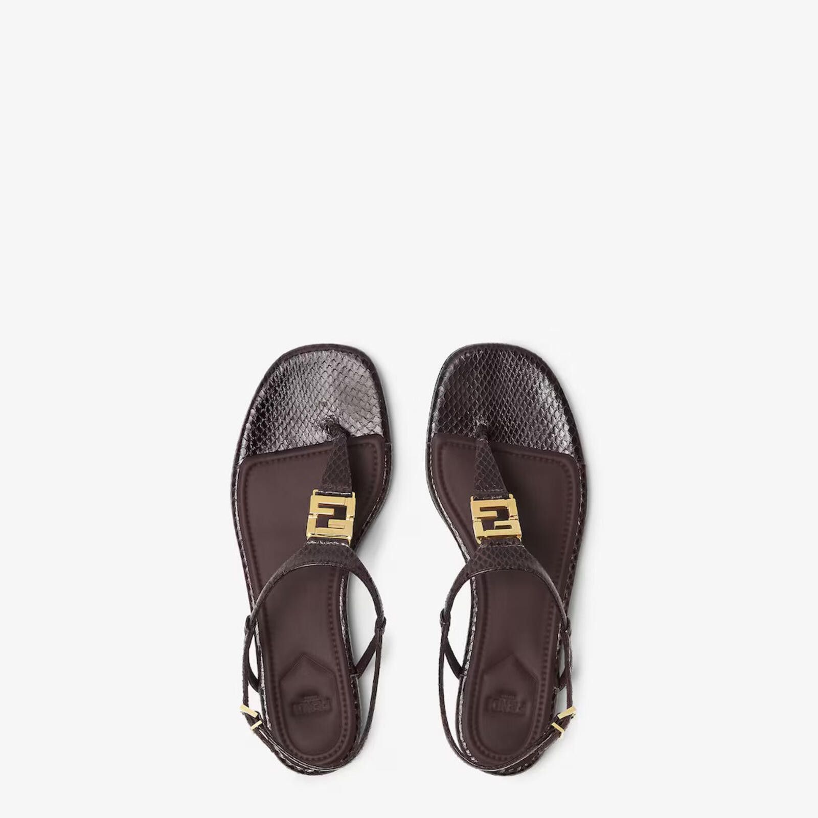 Fendi Fendi FFold Thong Sandals Size US 7.5 / IT 37.5 - 2 Thumbnail
