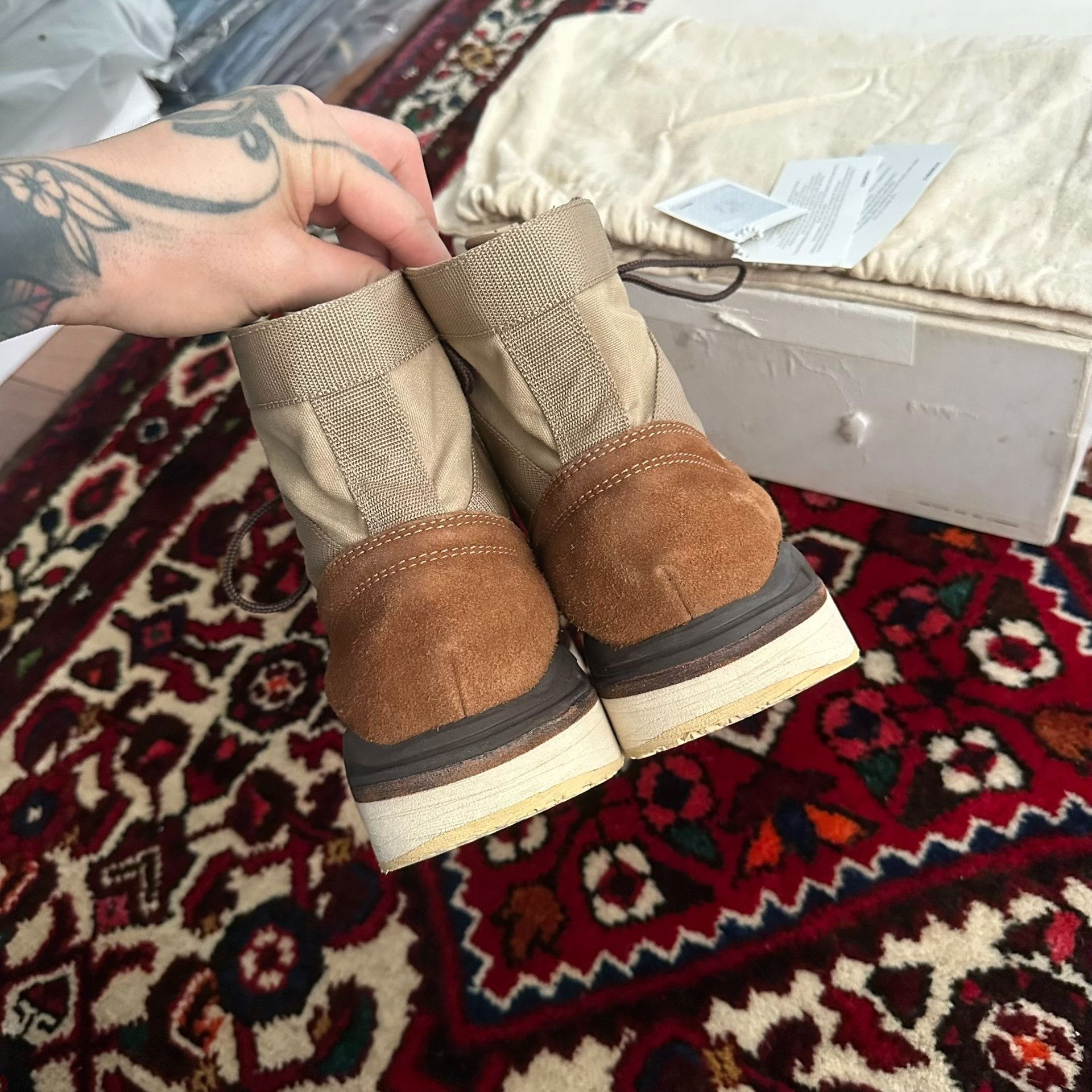 Visvim visvim 18AW 7hole Folk Camel Size US 8.5 / EU 41-42 - 9 Thumbnail