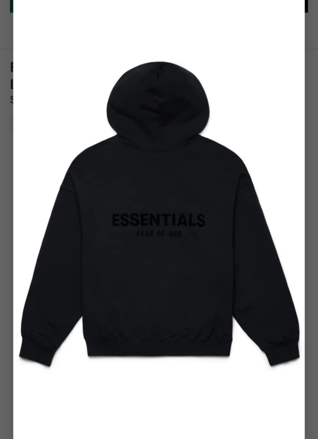 Fear of God sz L Fear of God Essentials Pullover Chest Logo stretch limo Size US L / EU 52-54 / 3 - 2 Thumbnail