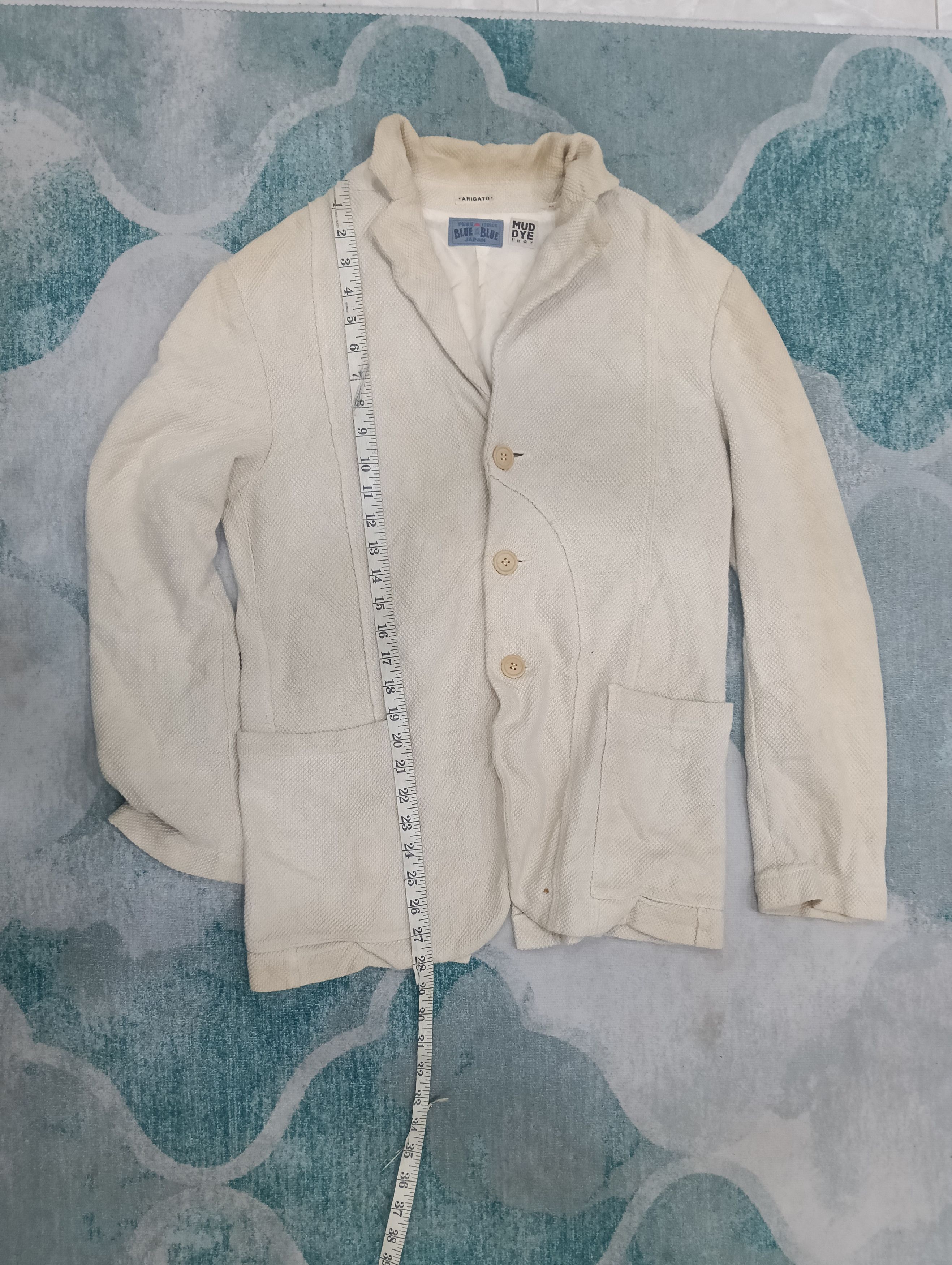 Blue Blue Japan × Japanese Brand Blue Blue Pure Indigo Mud Dye Japan Like Blazer Size US M / EU 48-50 / 2 - 17 Thumbnail