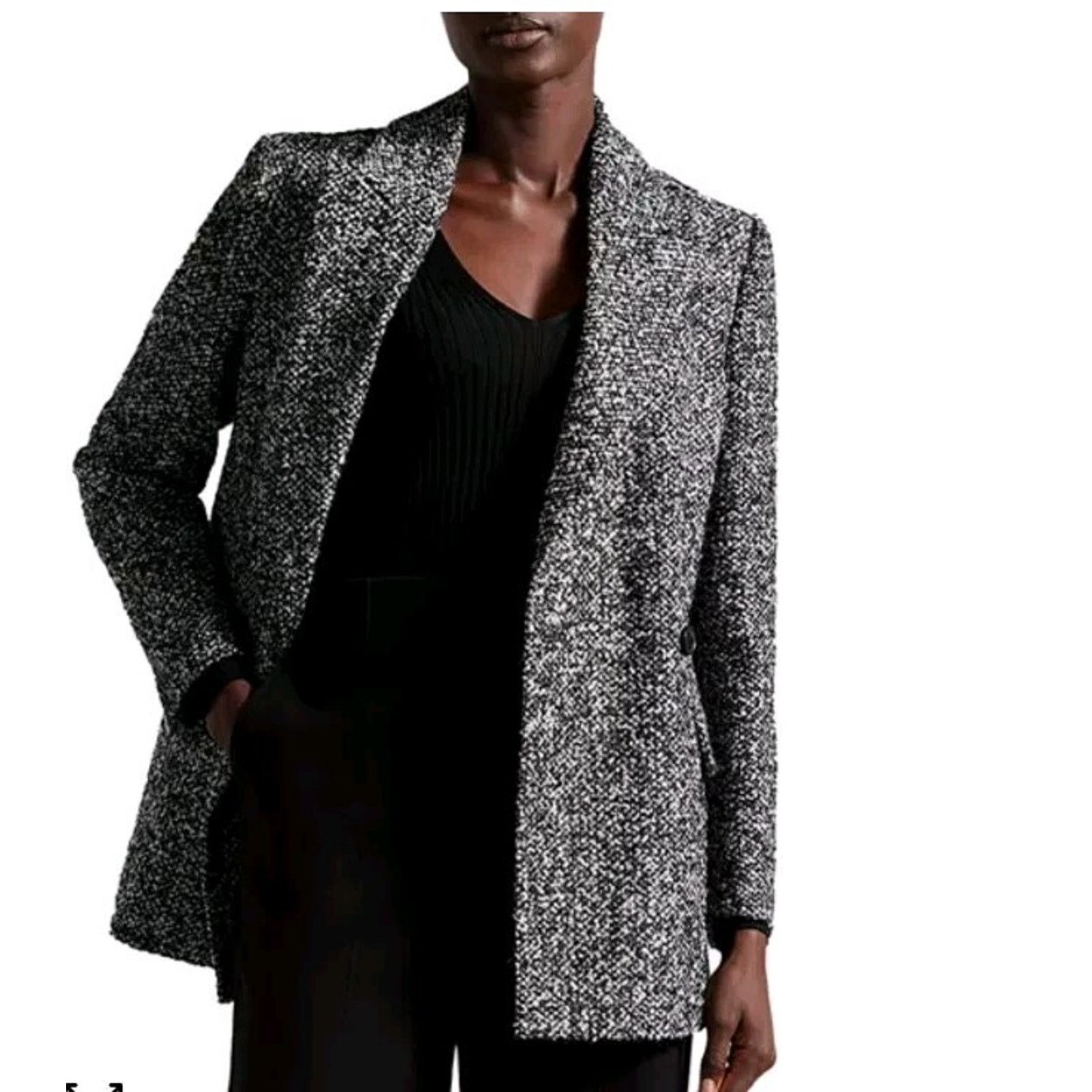 Rachel Zoe Rachel Roy Women Blazer Size 2X Cotton Blend A001597 Size XXL / US 16-18 / IT 52-54 - 1 Thumbnail