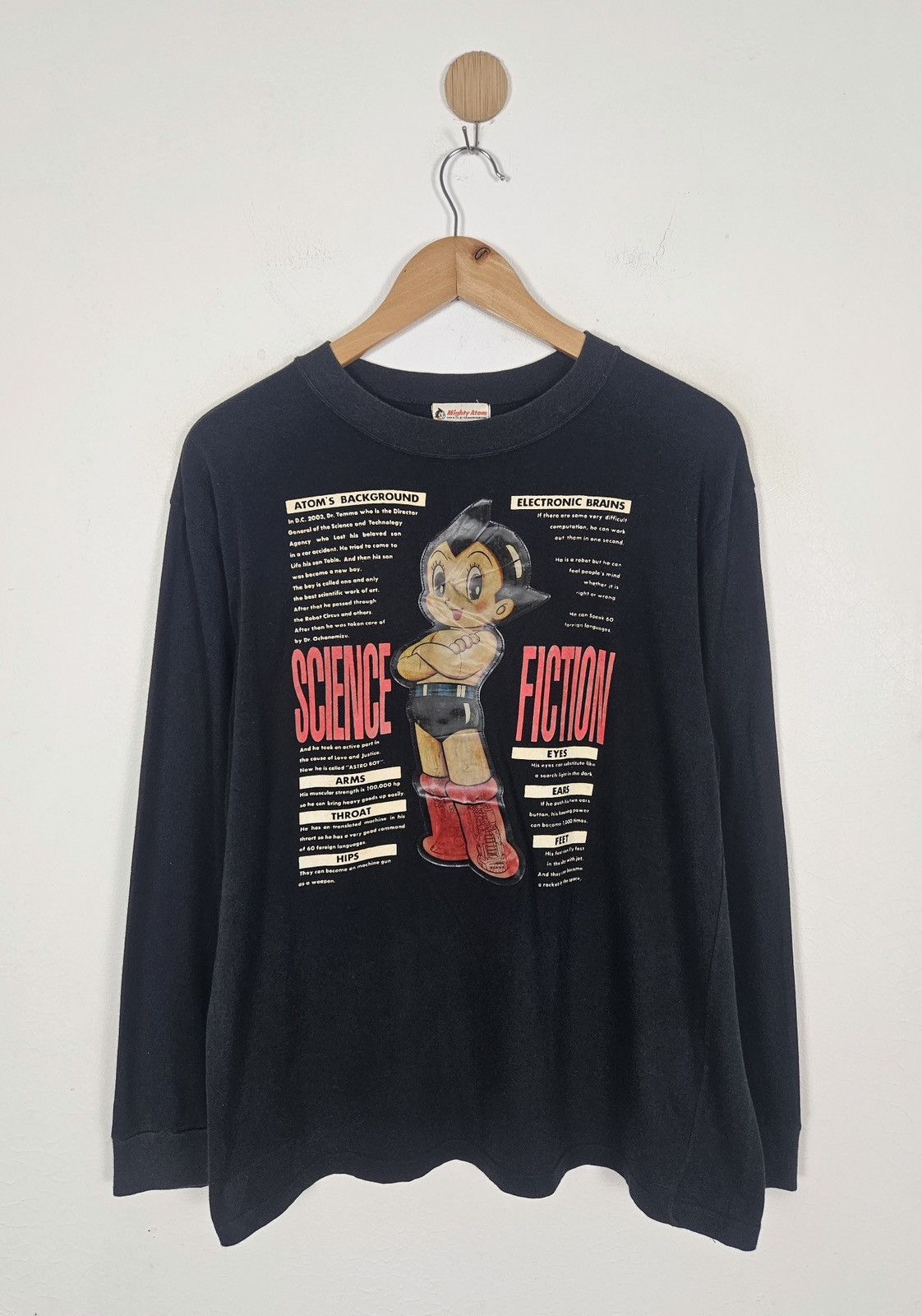 Anime Vintage Astro Boy Hologram Manga Anime Tee Mighty Atom Size US L / EU 52-54 / 3 - 1 Thumbnail