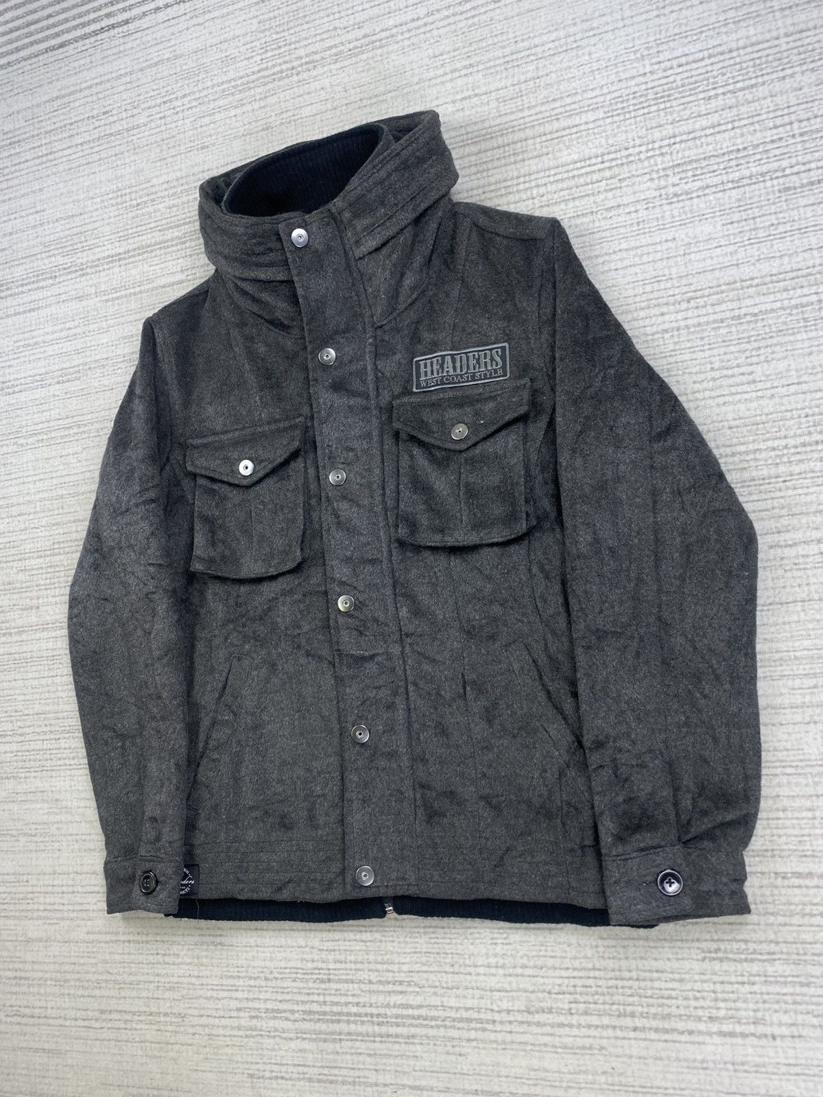 Japanese Brand × Vintage Vintage Headers East Coast Style Wool Zipper Jacket Size US M / EU 48-50 / 2 - 4 Thumbnail