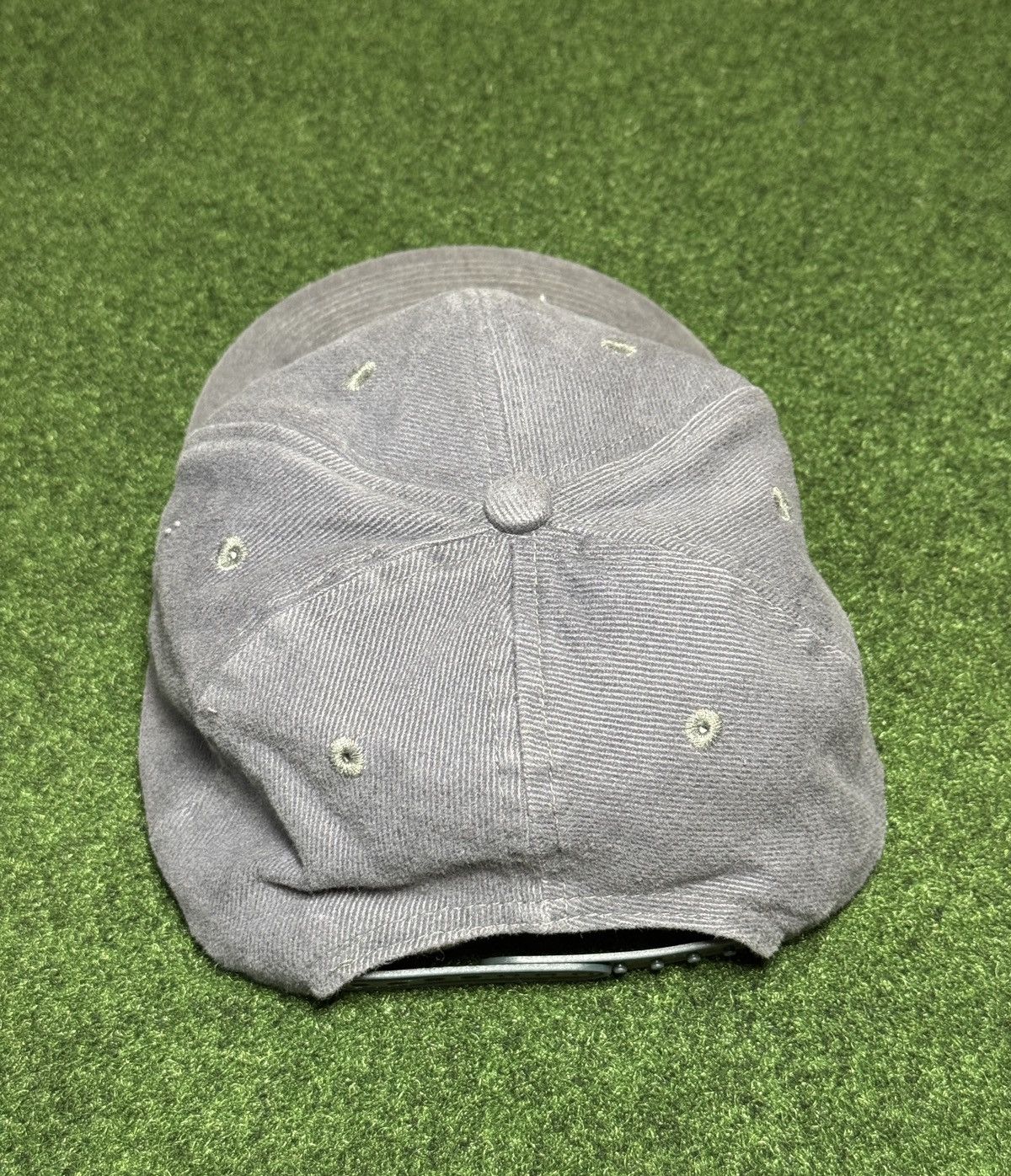 Disney × Vintage Vtg 90s Grumpy Dwarf Disney Gray Snapback Baseball Cap Hat Size ONE SIZE - 3 Thumbnail