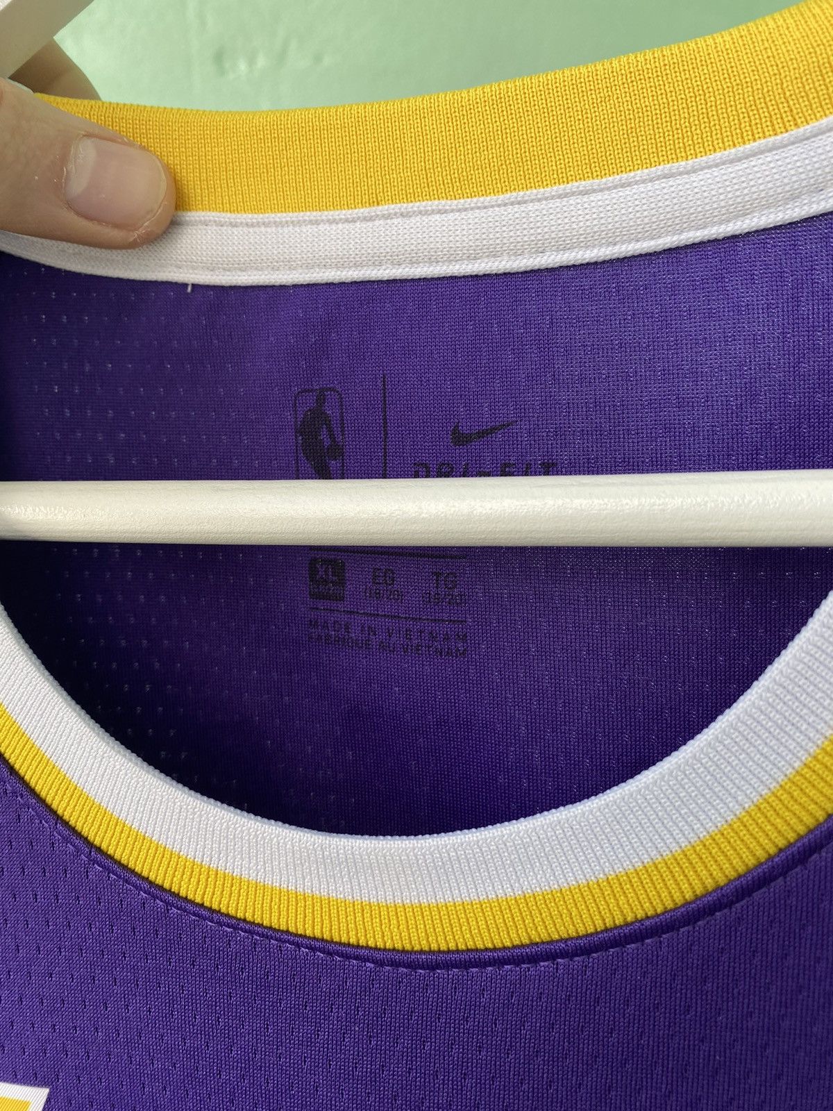 Jordan Brand #23 James L.A.Lakers Jordan Brand NBA Basketball Jerseys Size US XL / EU 56 / 4 - 7 Thumbnail