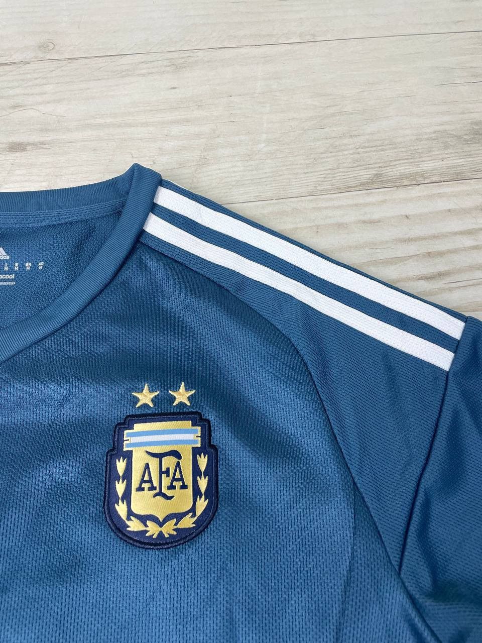Adidas Adidas ARGENTINA 2016 2017 AWAY FOOTBALL SHIRT SOCCER JERSEY Size US M / EU 48-50 / 2 - 6 Thumbnail