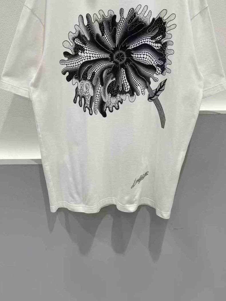 Louis Vuitton Louis Vuitton White Yayoi Kusama Short Sleeve 2501-Nextarro Size US M / EU 48-50 / 2 - 4 Thumbnail